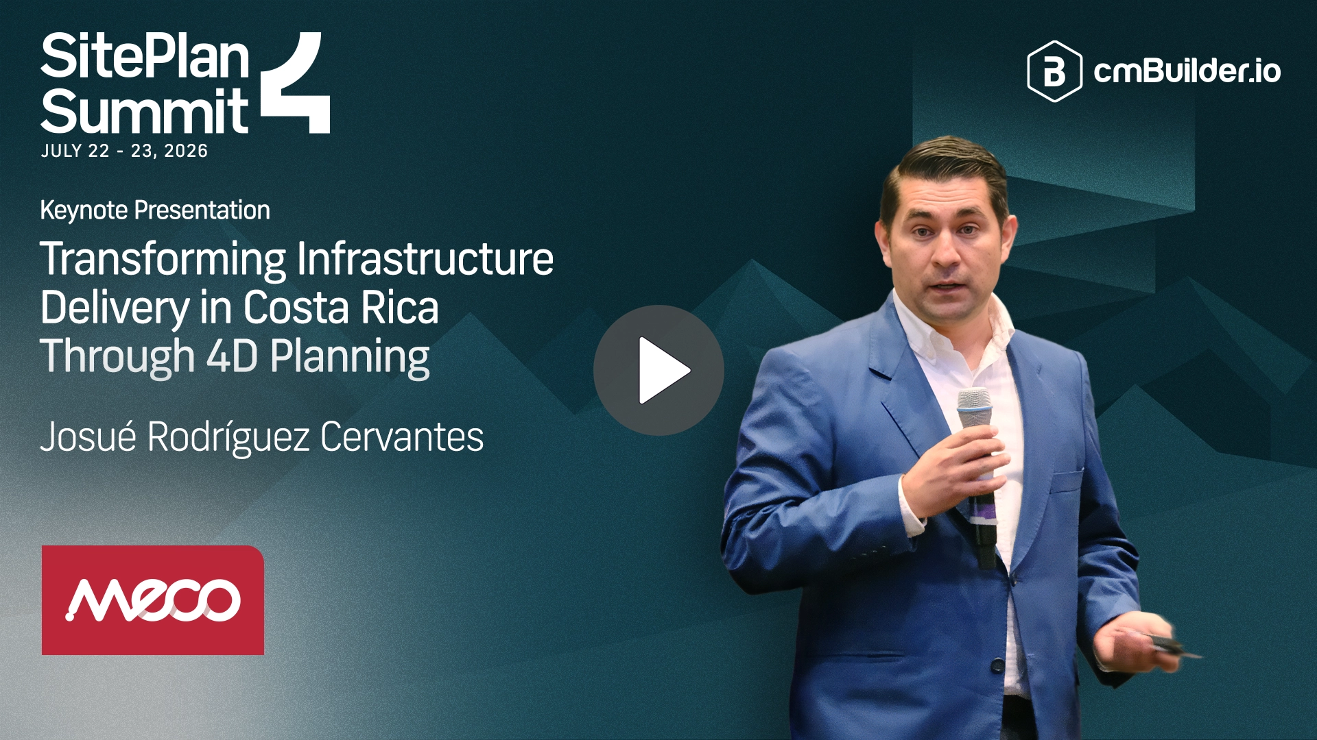 SitePlan Summit 4 - Keynote Presentation - Josué Rodríguez Cervantes from Meco