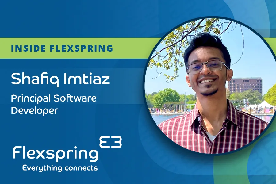 Shafiq Imtiaz, Principal Software Developer at Flexspring, Inside Flexspring employee interview