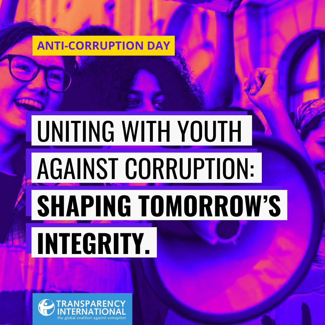 Anti-Corruption Day 2025 Uniting with youth against corruption: Shaping tomorrows integrity