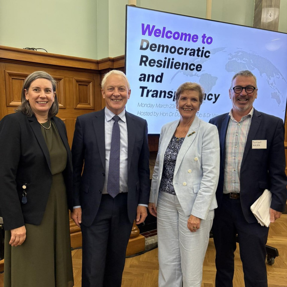 Bronwyn Hayward, Hon Phil Goff, Anne Tolley and Hon Duncan Webb