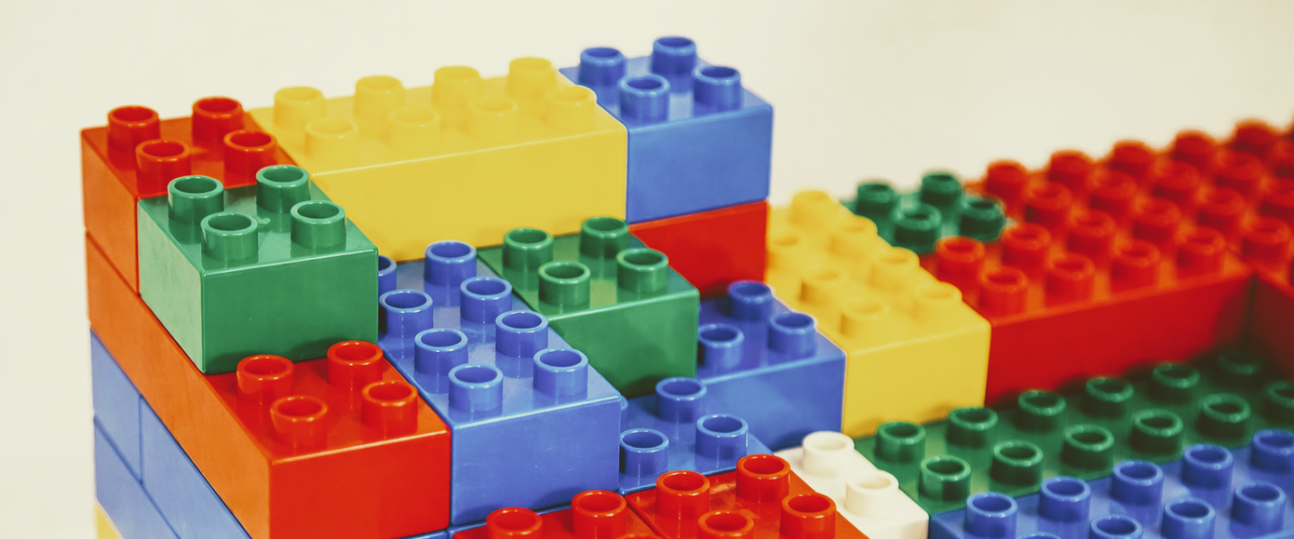 Bloques legos de colores