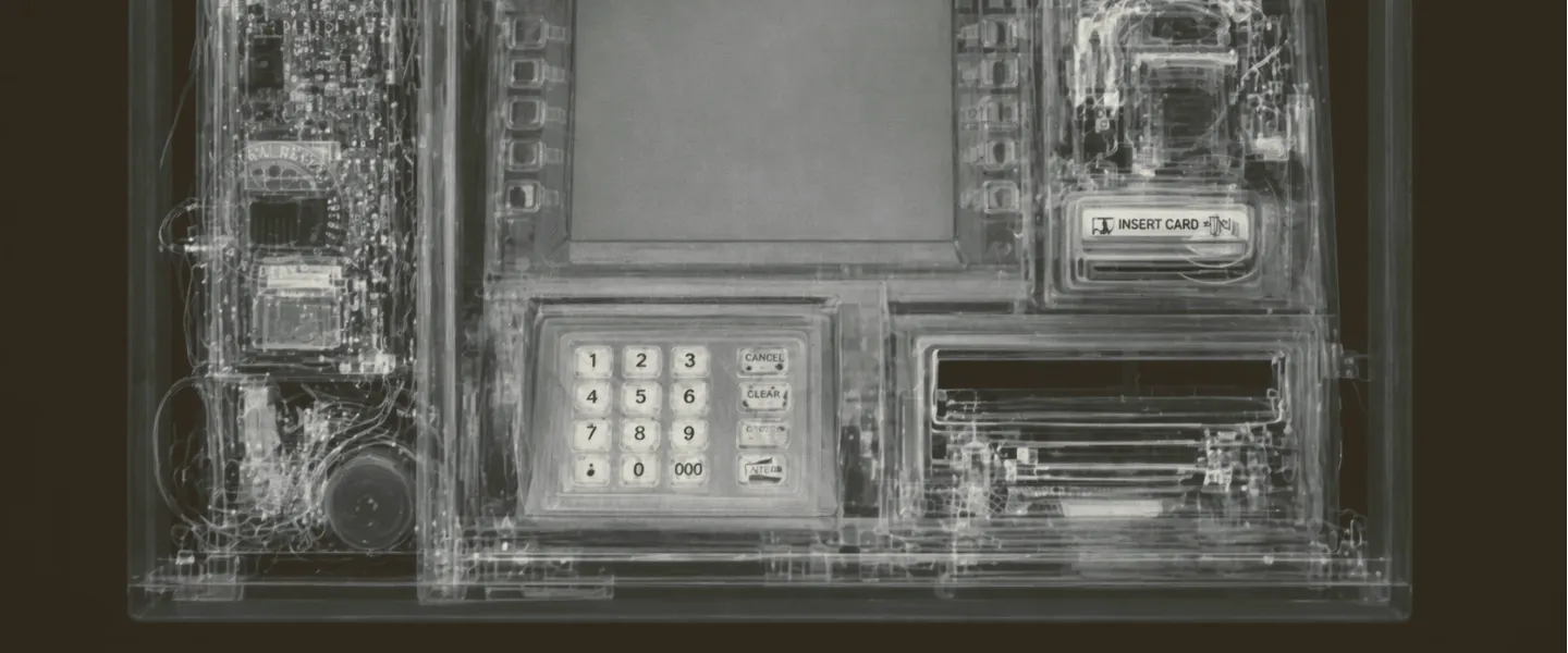 Radiografia de un cajero automático