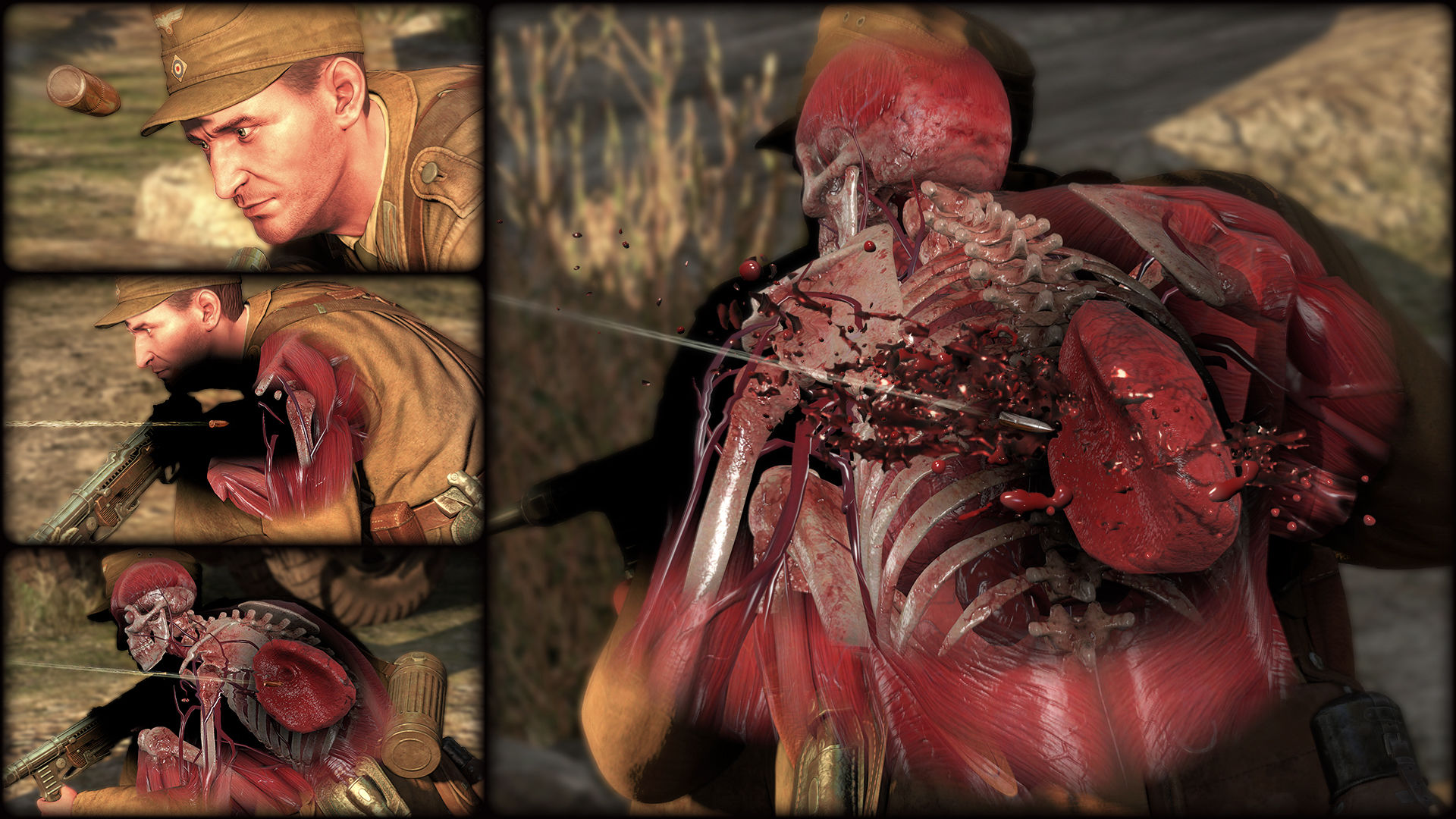A screenshot of the kill-cam in action.
