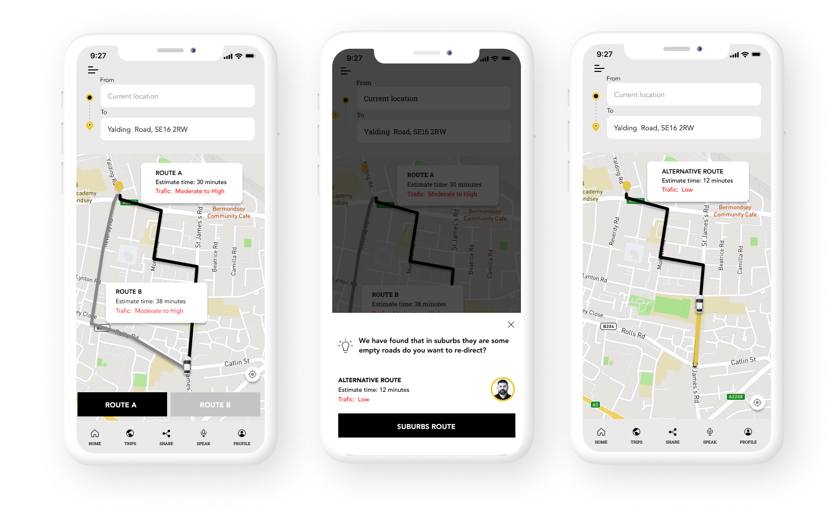 Flight Centre Booking App booking system screens