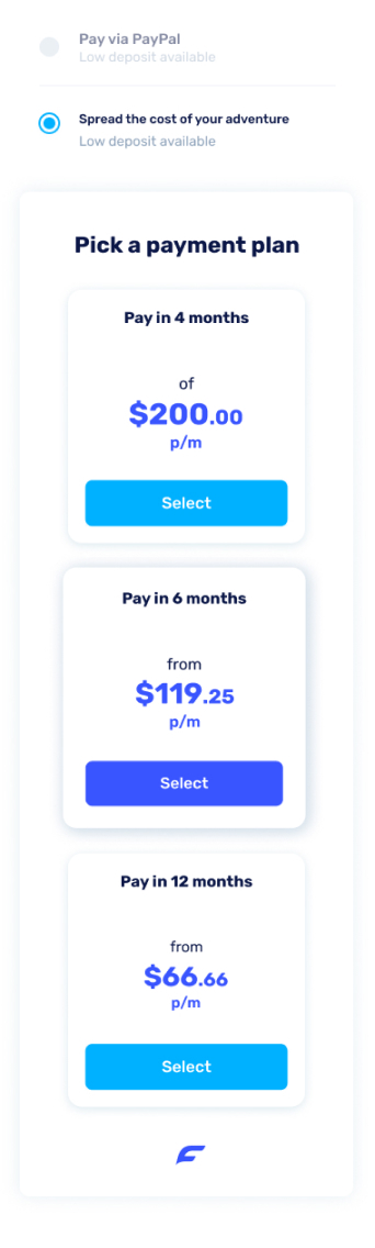 checkout payment mobile
