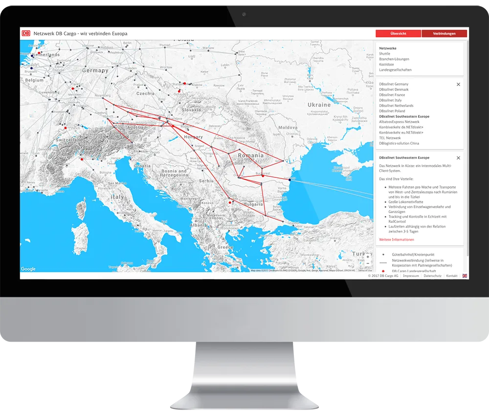 Map tool on desktop