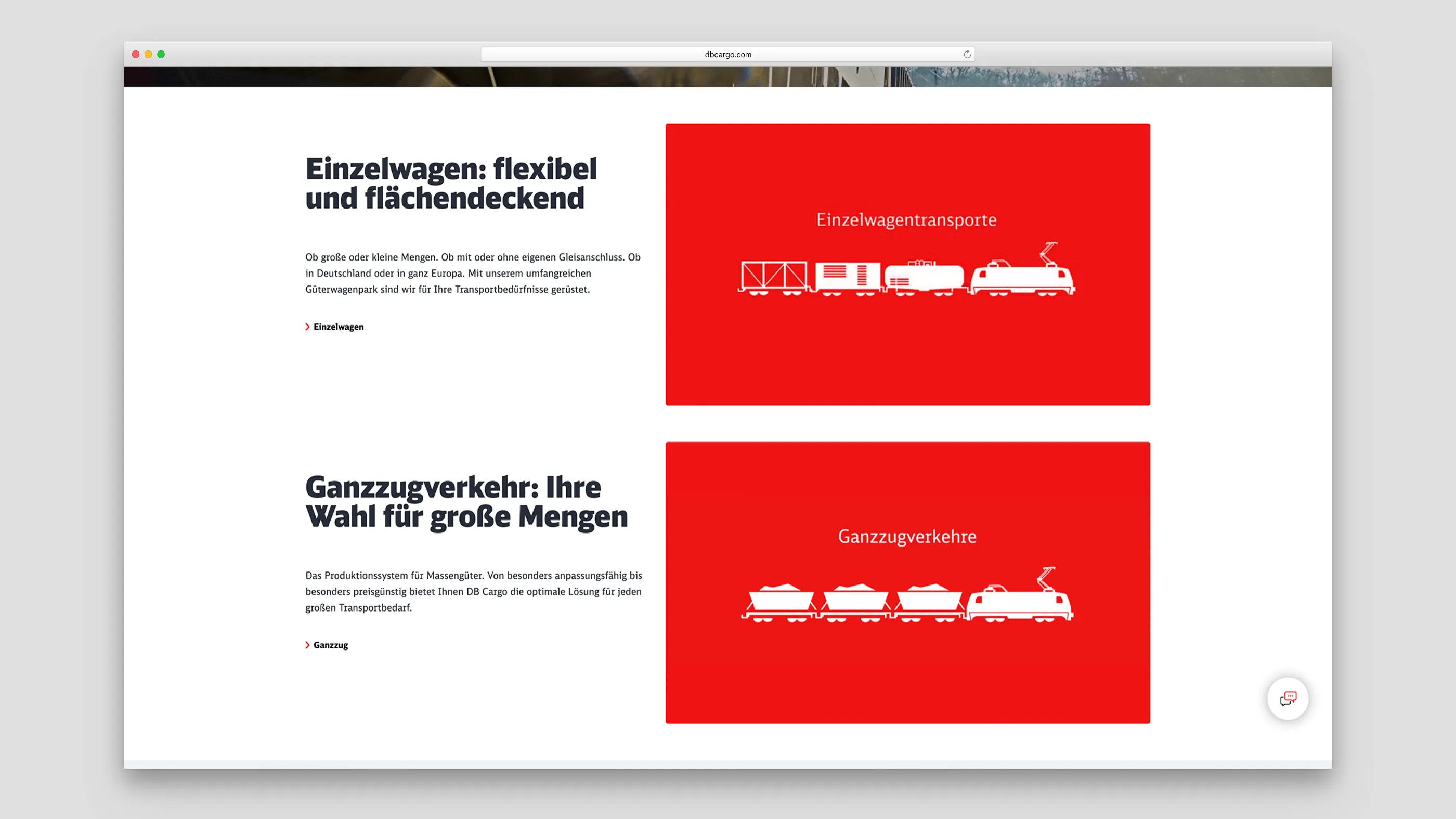 Transport option with freight wagon illustrations