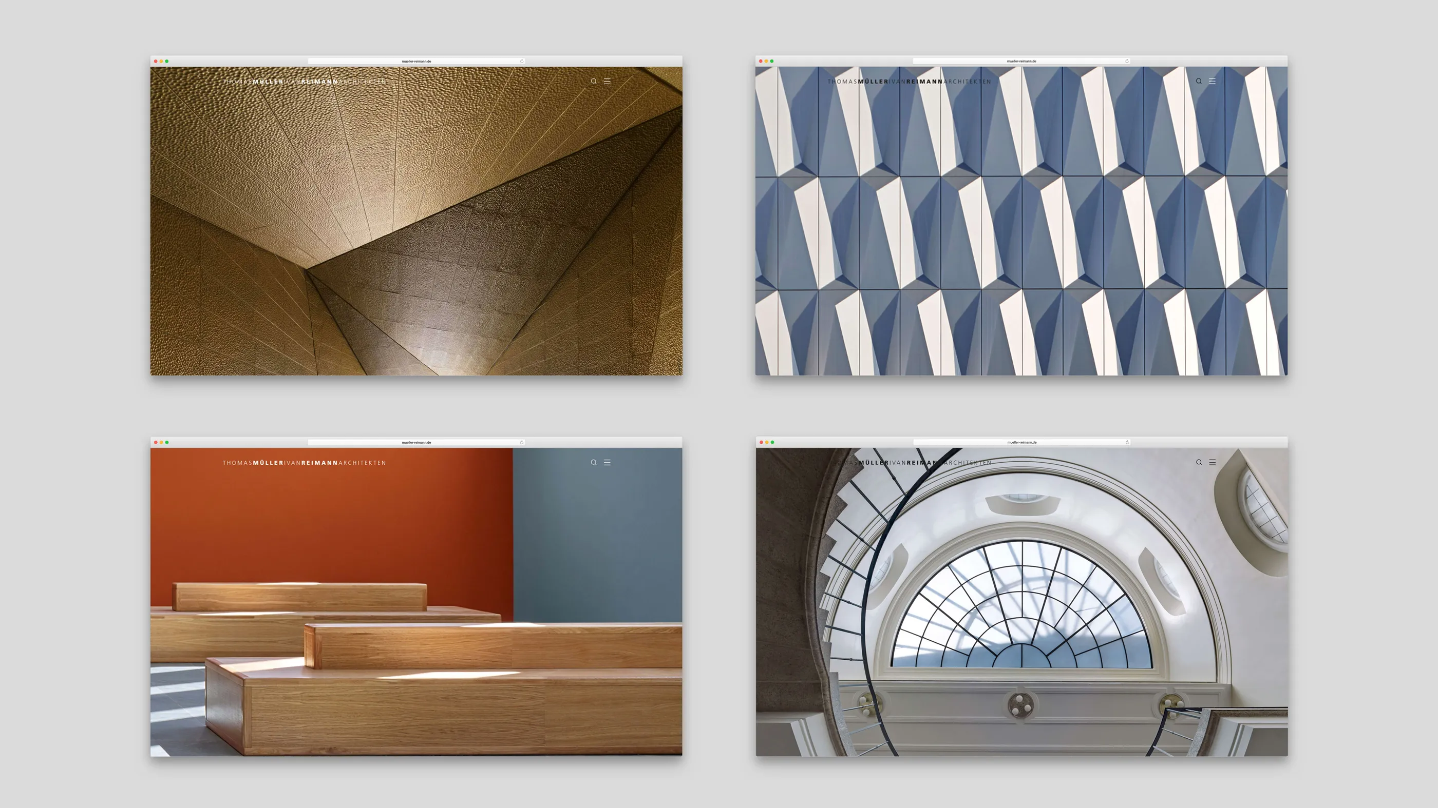 Fassadendetails von Müller Reimann Architekten