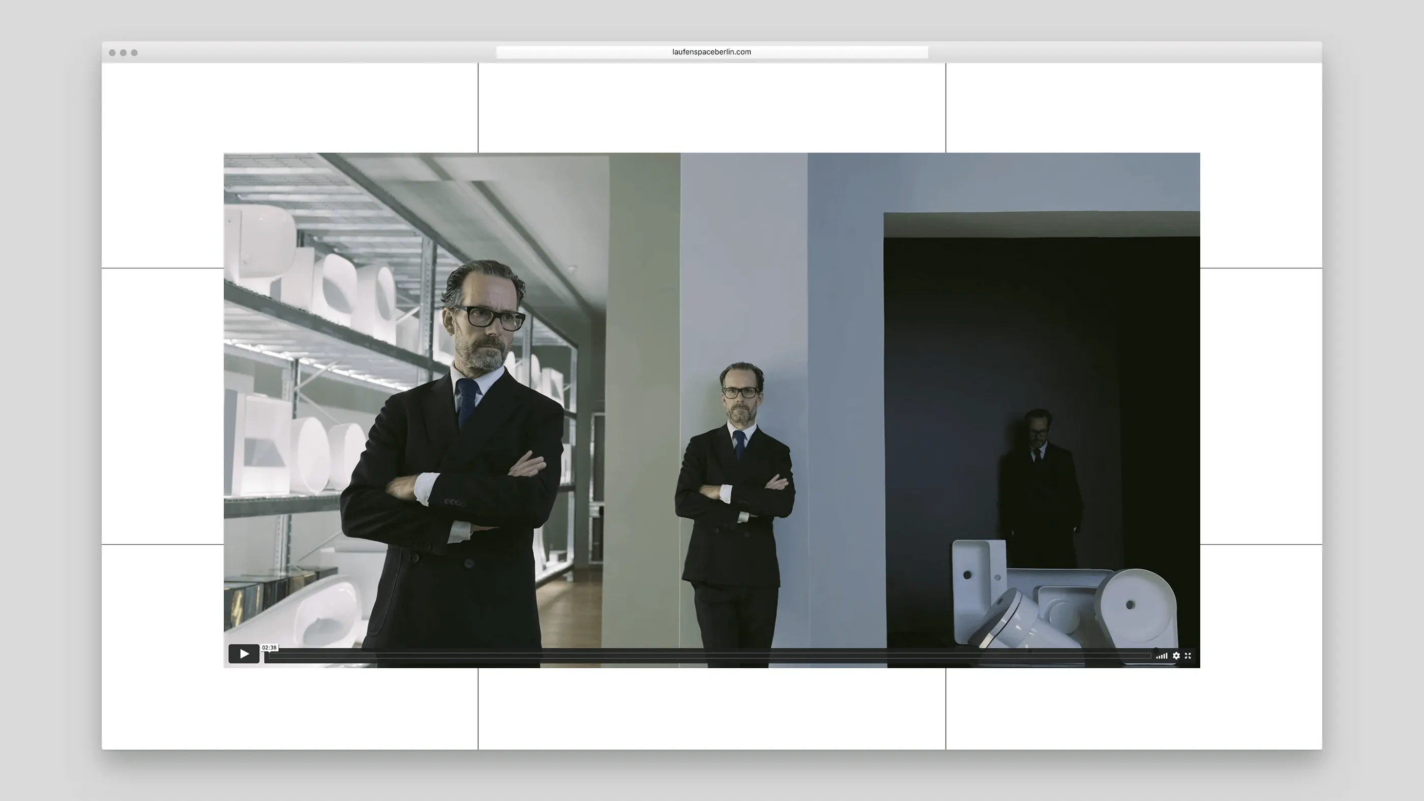 Constantin Grcic im Laufen Space Berlin