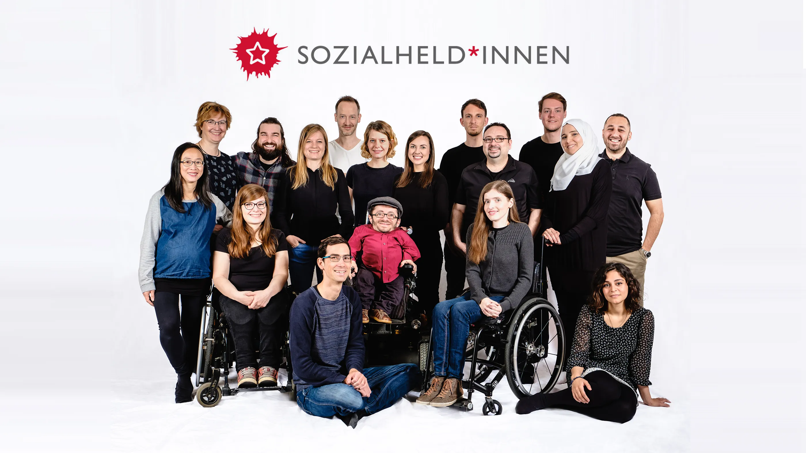 Gruppenbild der Sozialhelden