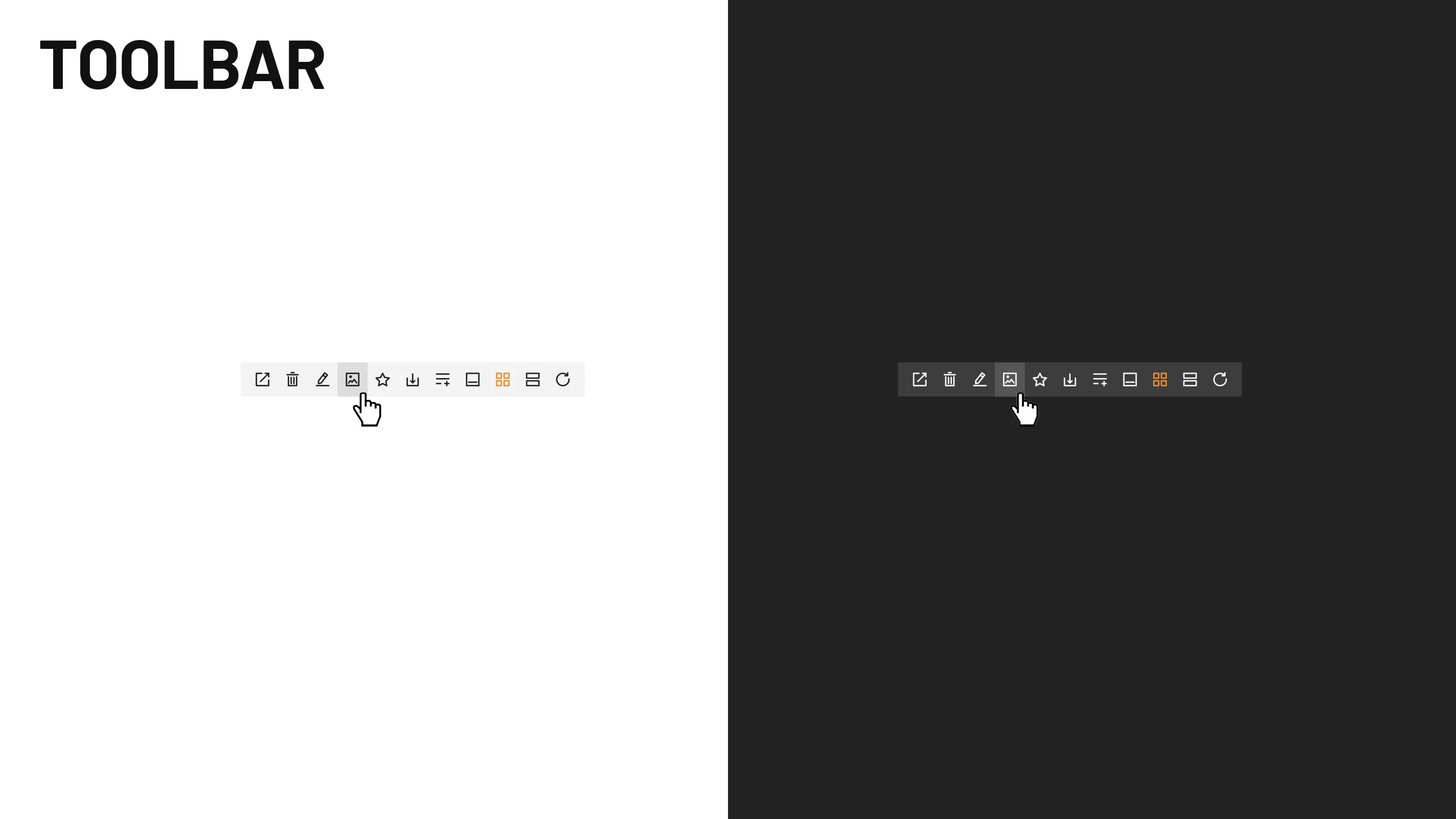 Detail of the GUI of the Media Asset Management System from SixOMC