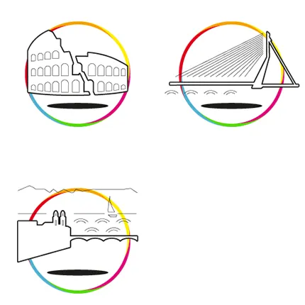 Smart Städte Icons