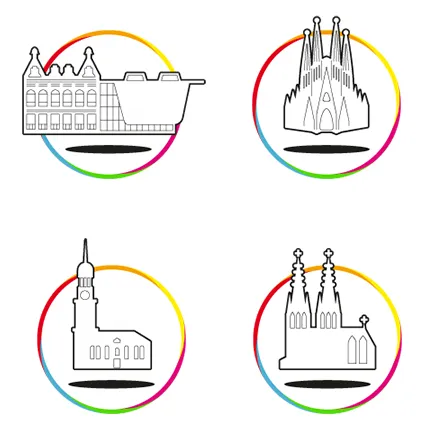 Smart Städte Icons