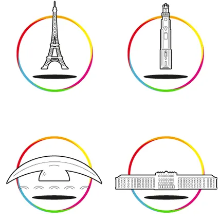 Smart Städte Icons