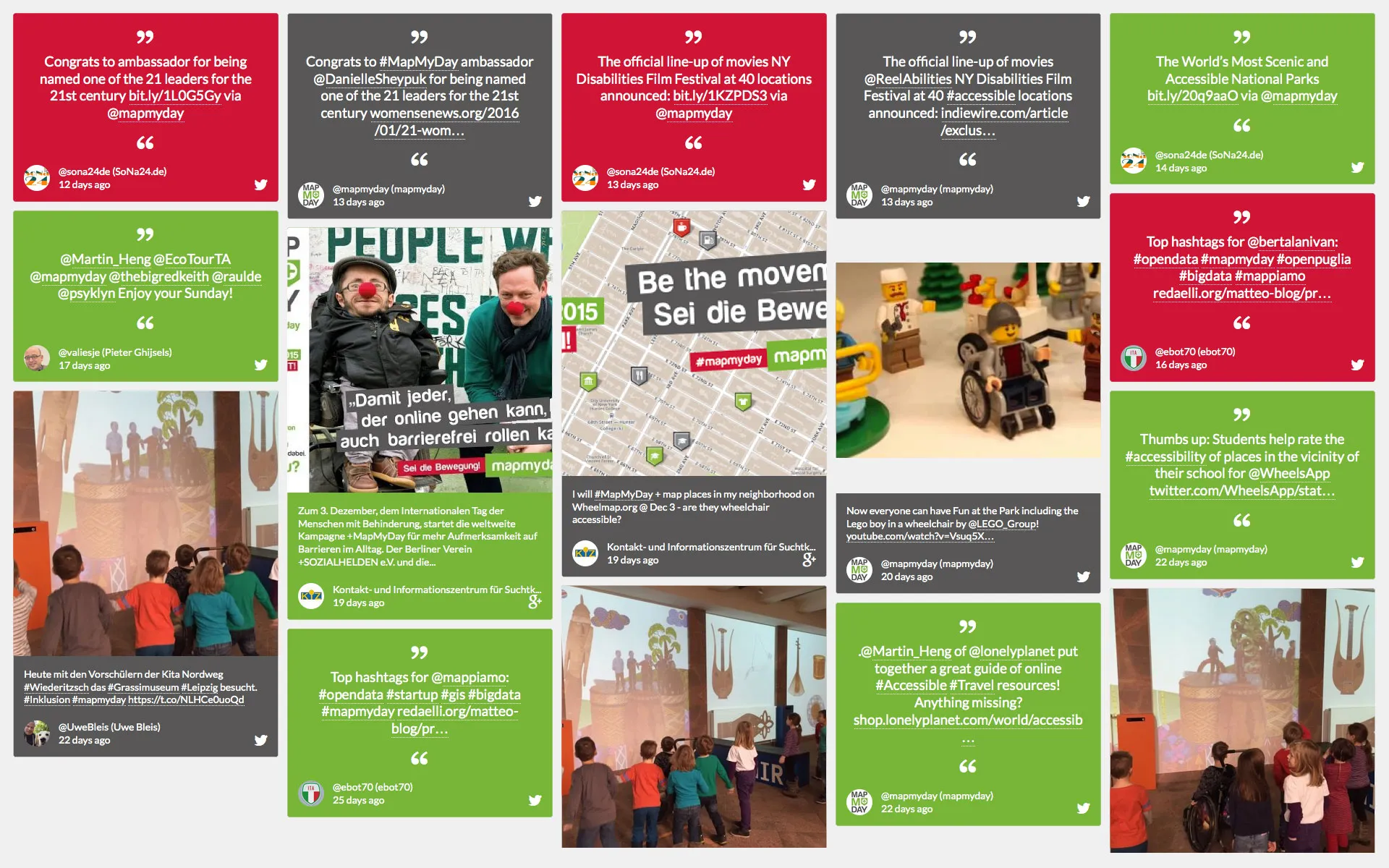 MapMyDay Wall