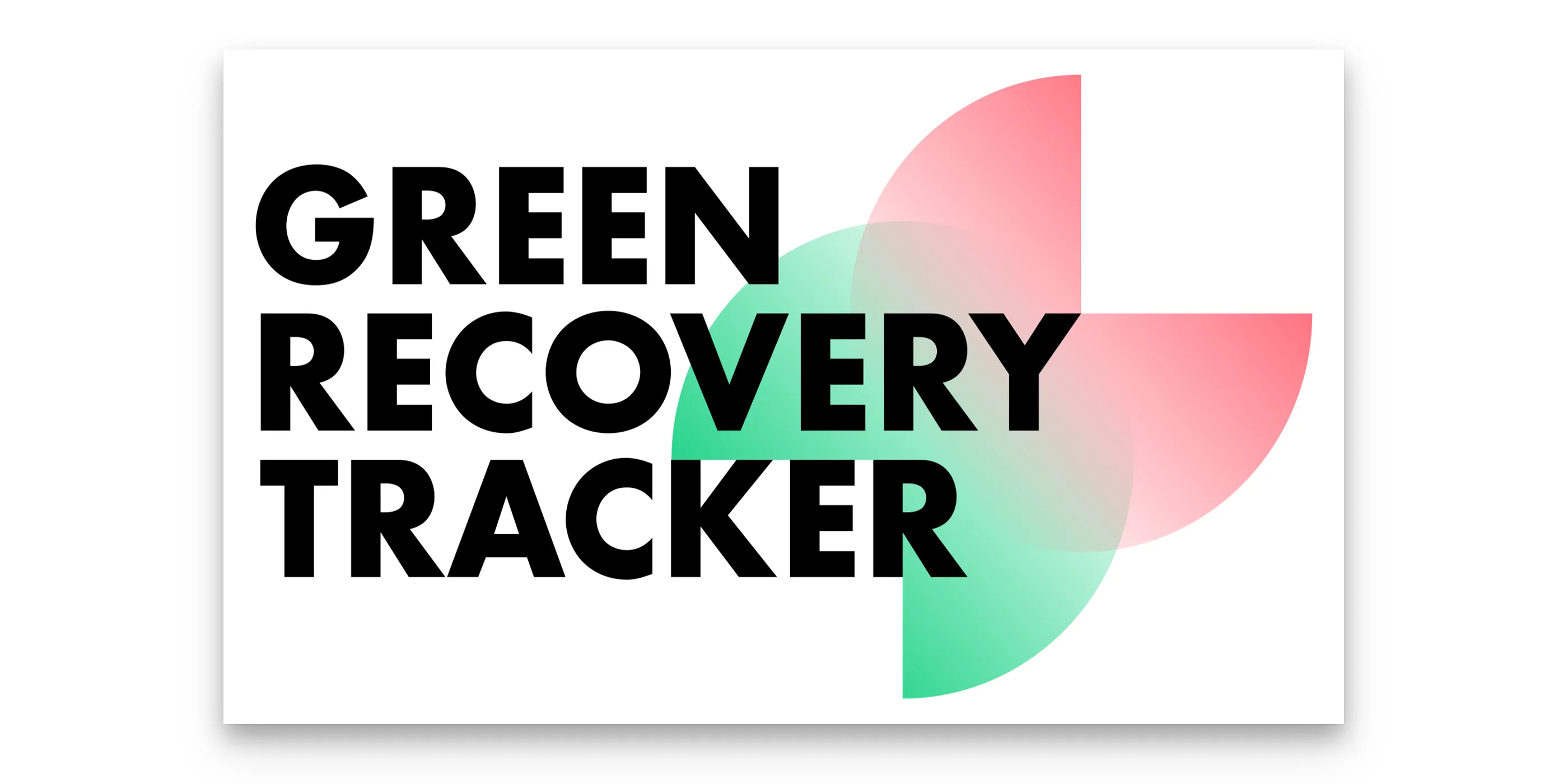 Das Logo von Green Recovery Tracker