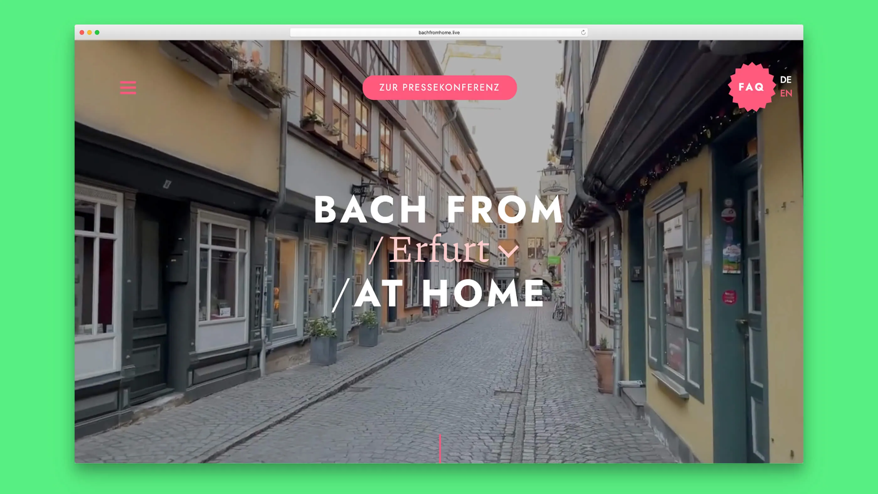 Bach From Home