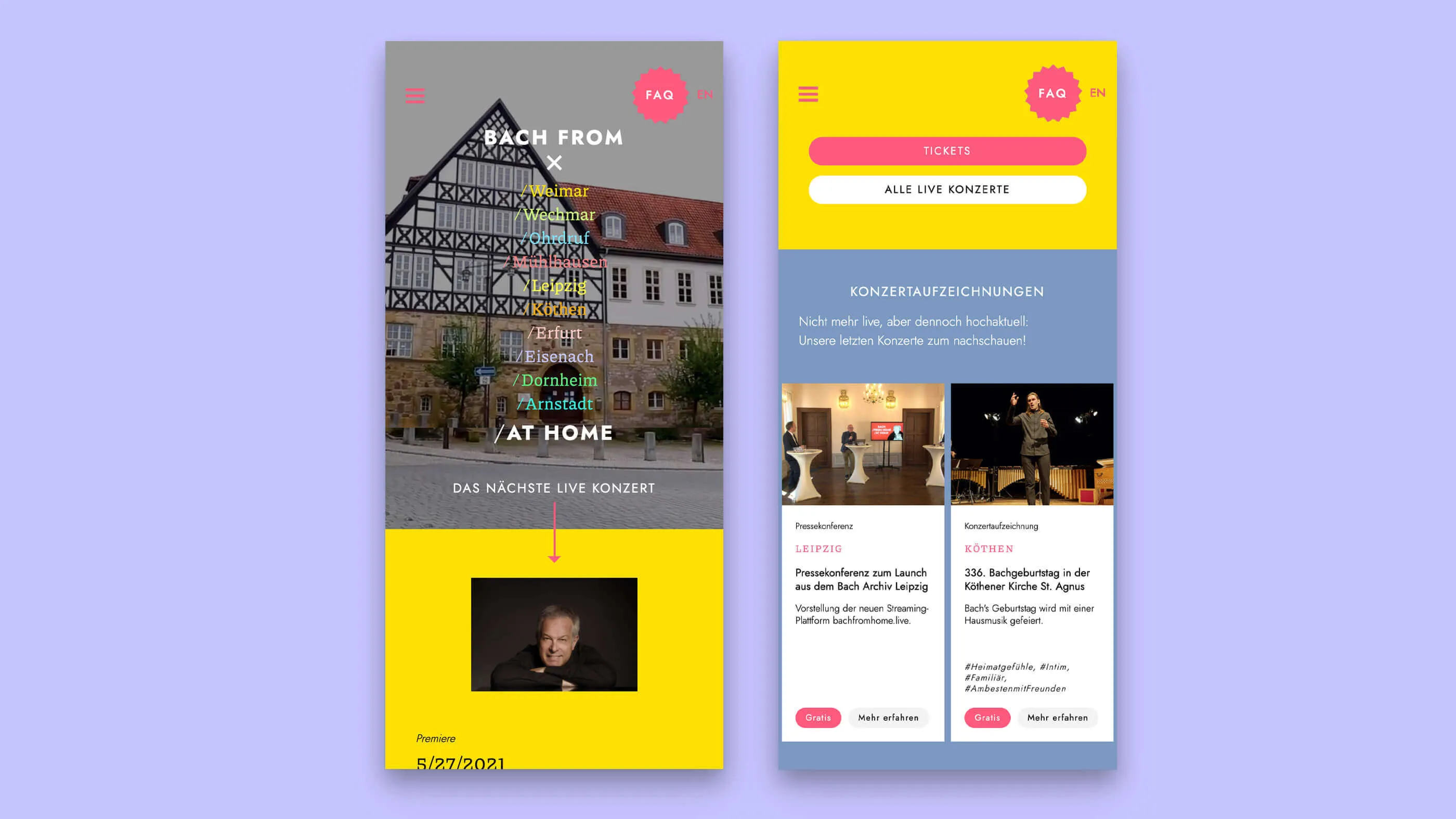 Mobil-Ansicht Bach From Home