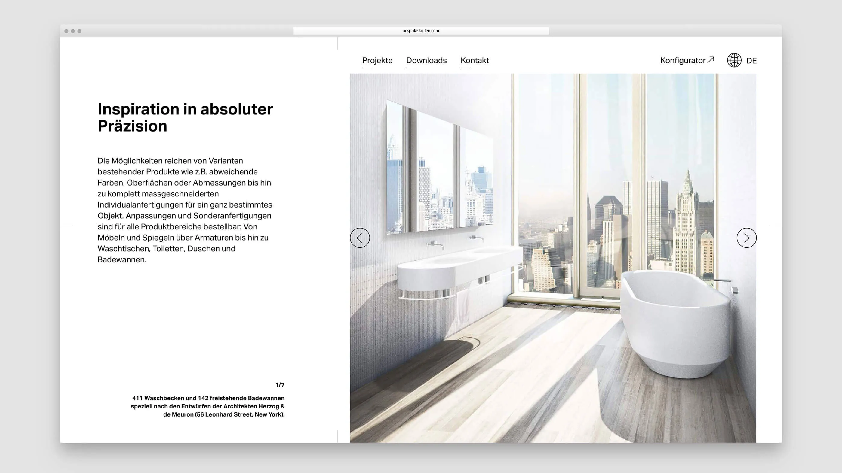 Henkelhiedl LAUFEN Bespoke