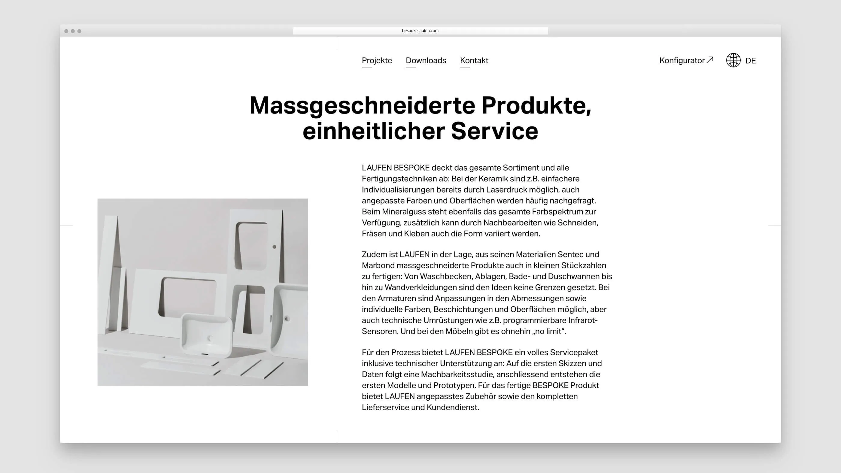 Henkelhiedl LAUFEN Bespoke
