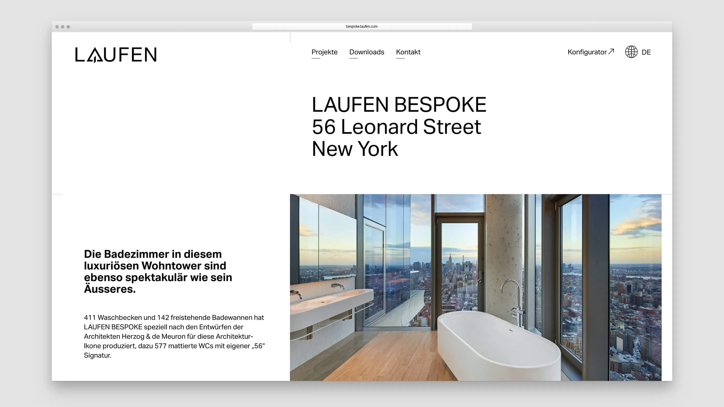 Henkelhiedl LAUFEN Bespoke