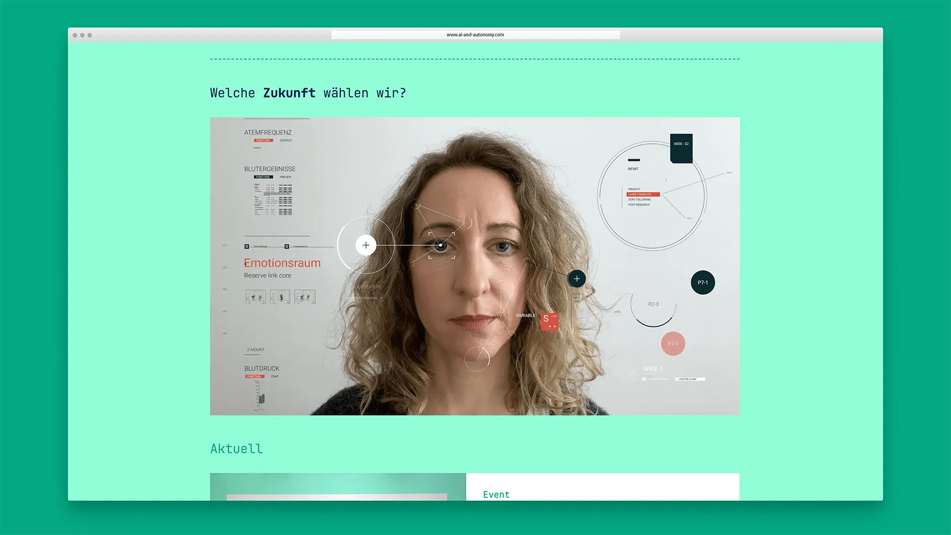 Screenshot des Projekts SMART/AI & AUTONOMY