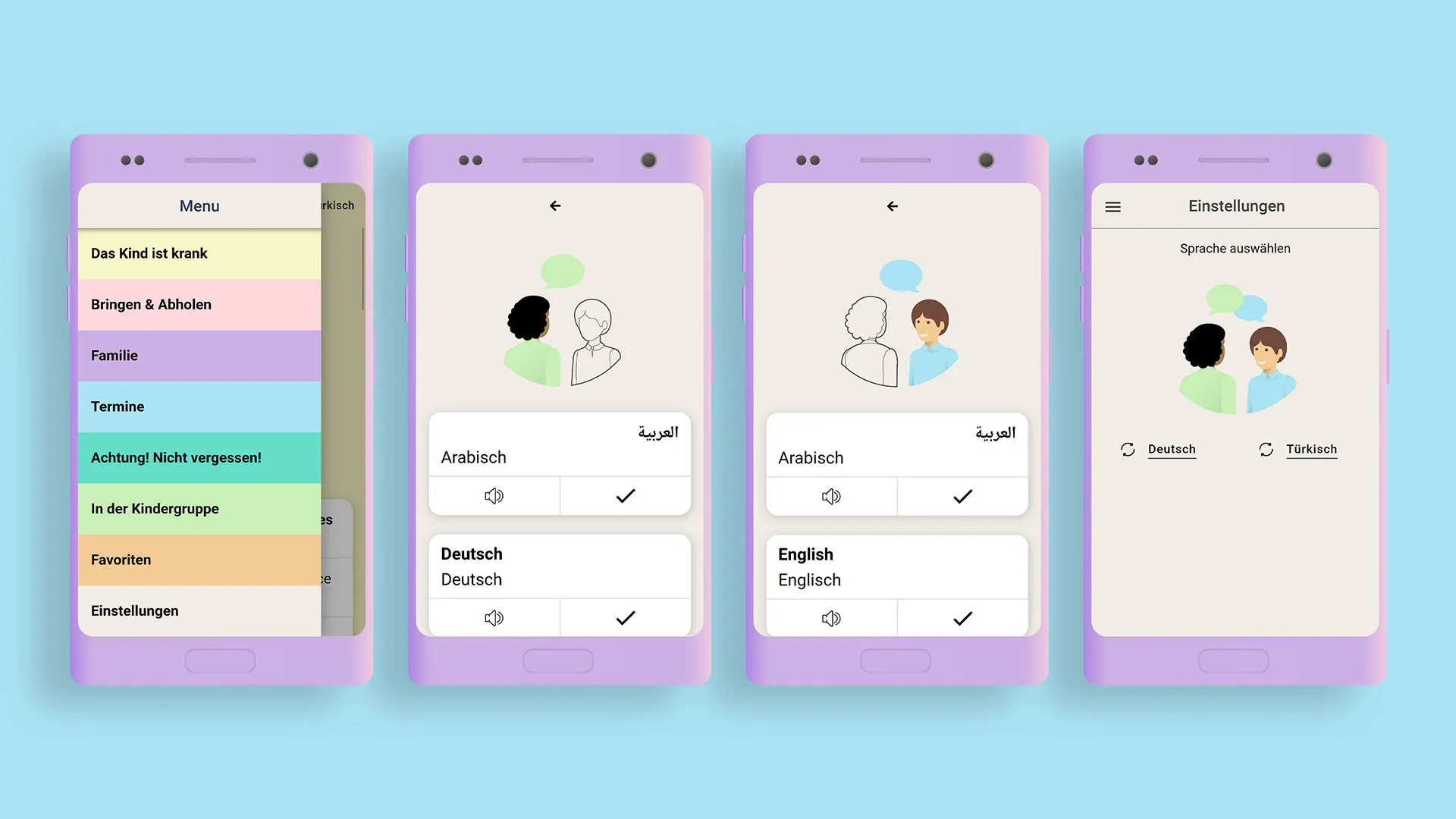 Screenshots der App Dolki