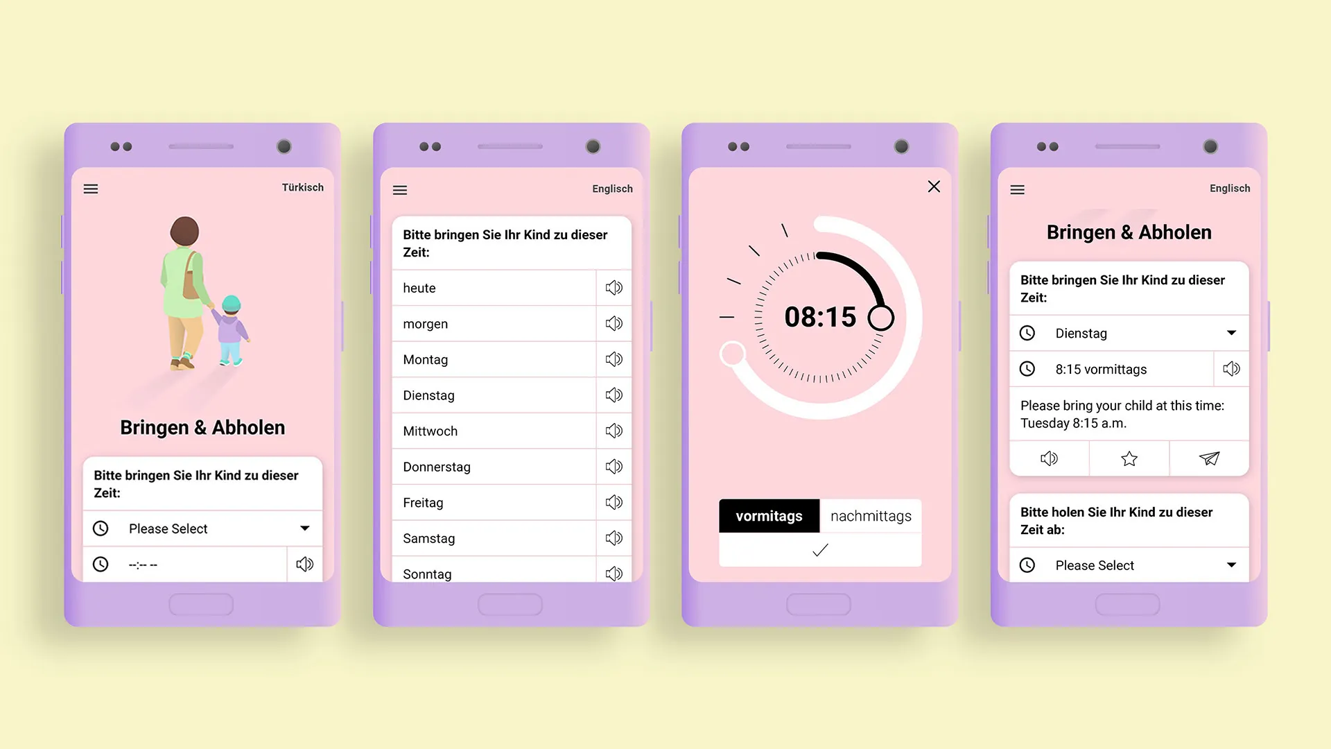 Screenshots der App Dolki