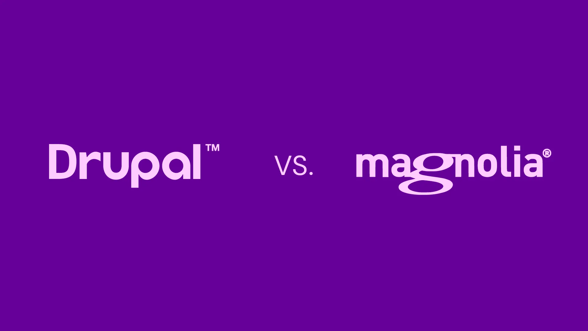 Drupal und Magnolia Logo