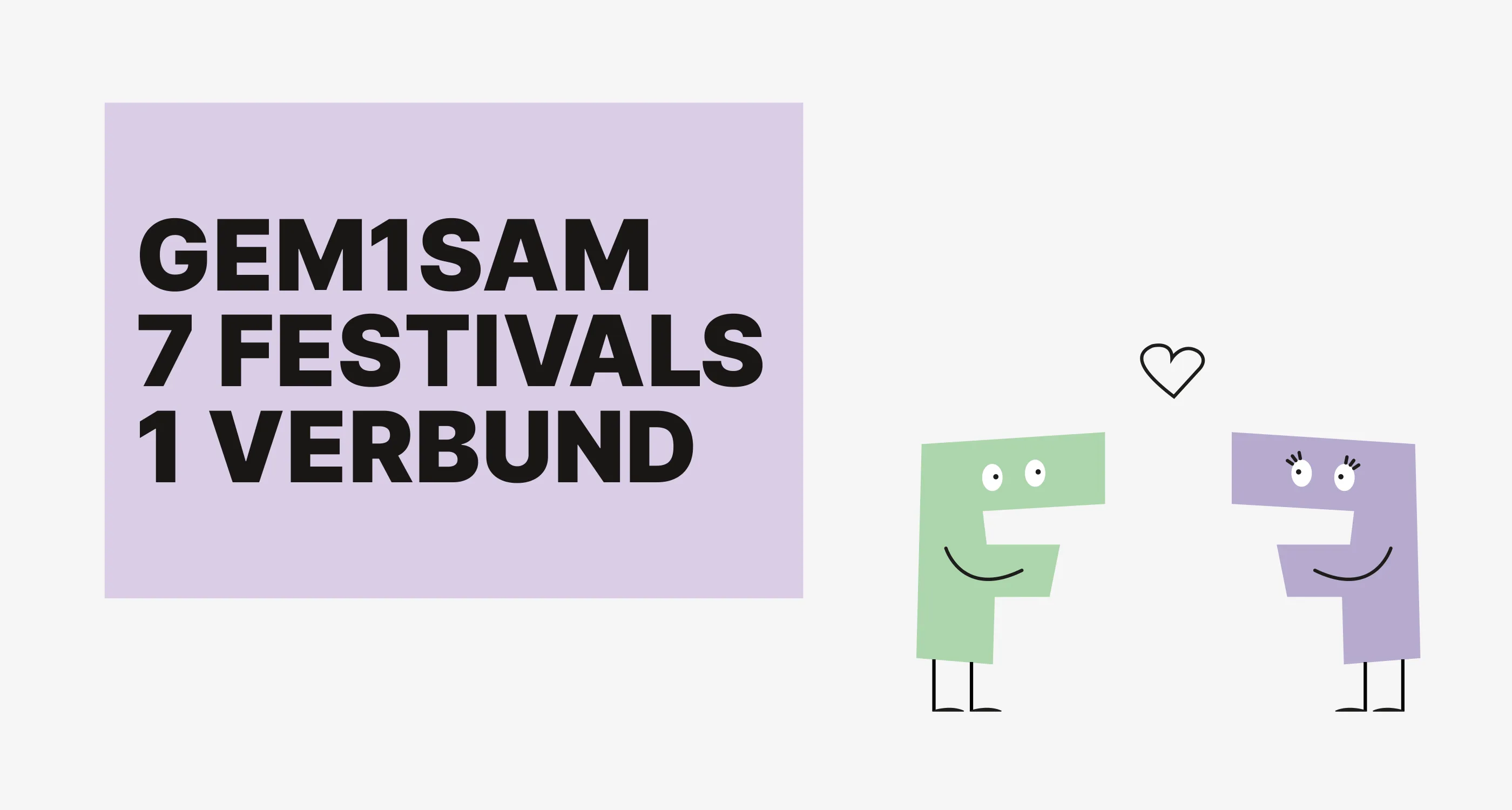 CI Elemente von Festival Friends