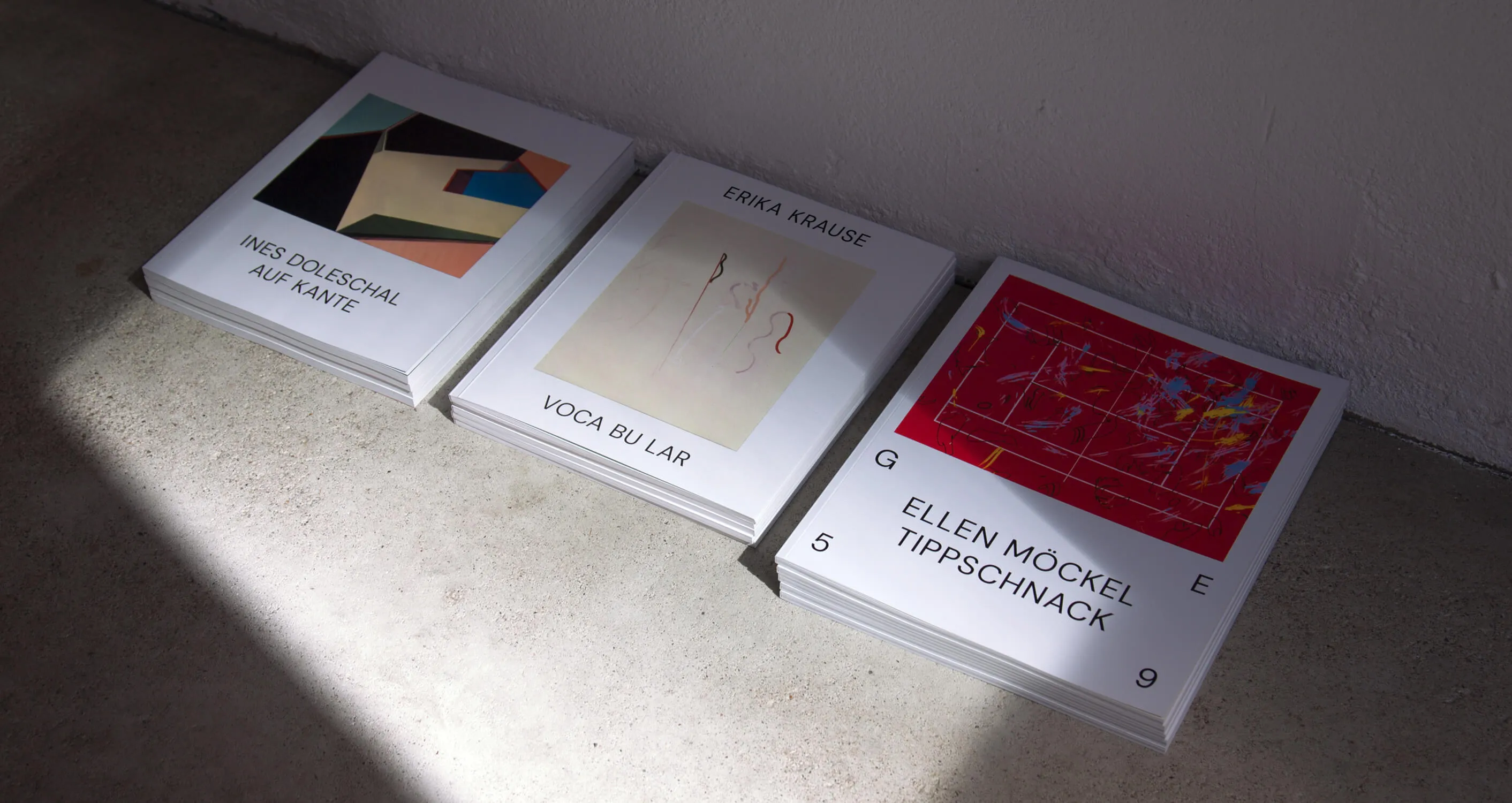 Catalogues of exhibitions at Gallery GE59