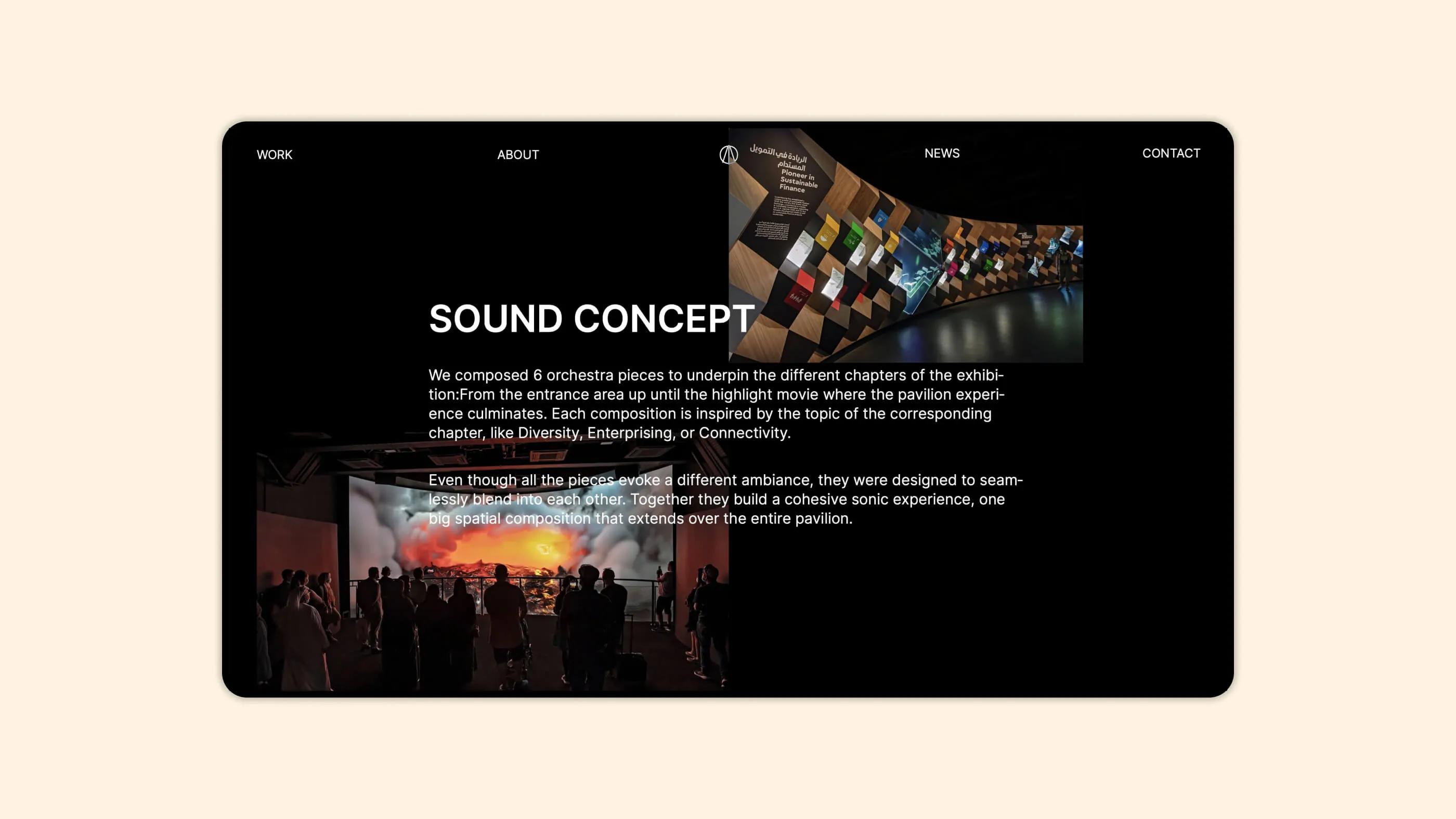 Screenshot der Website von Kling Klang Klong