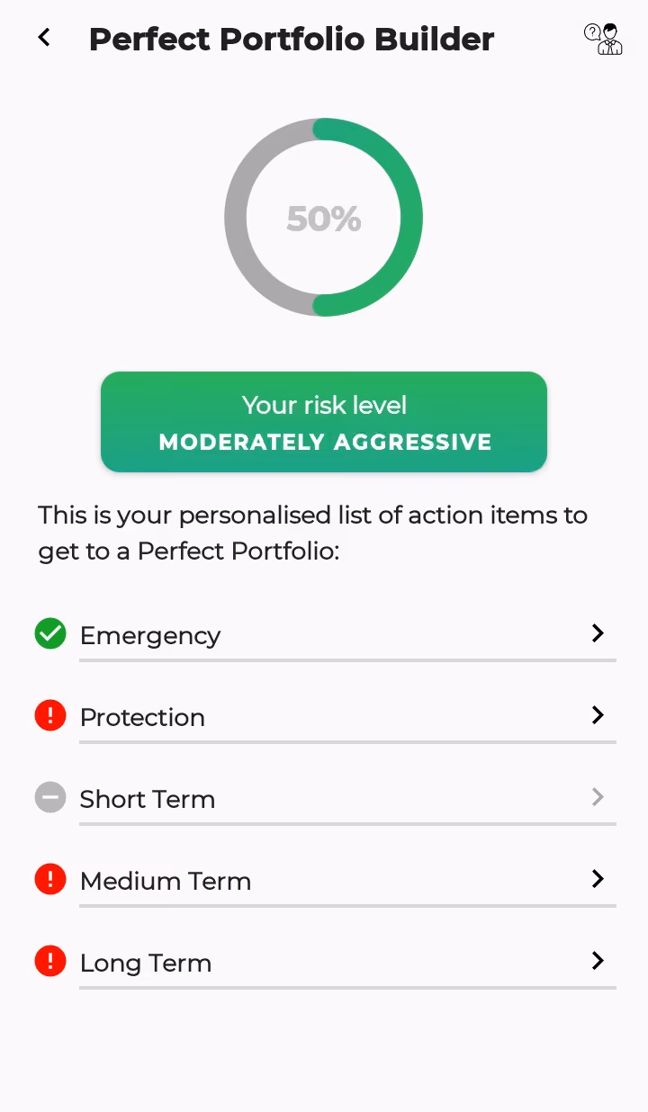 Perfect Portfolio Builder
