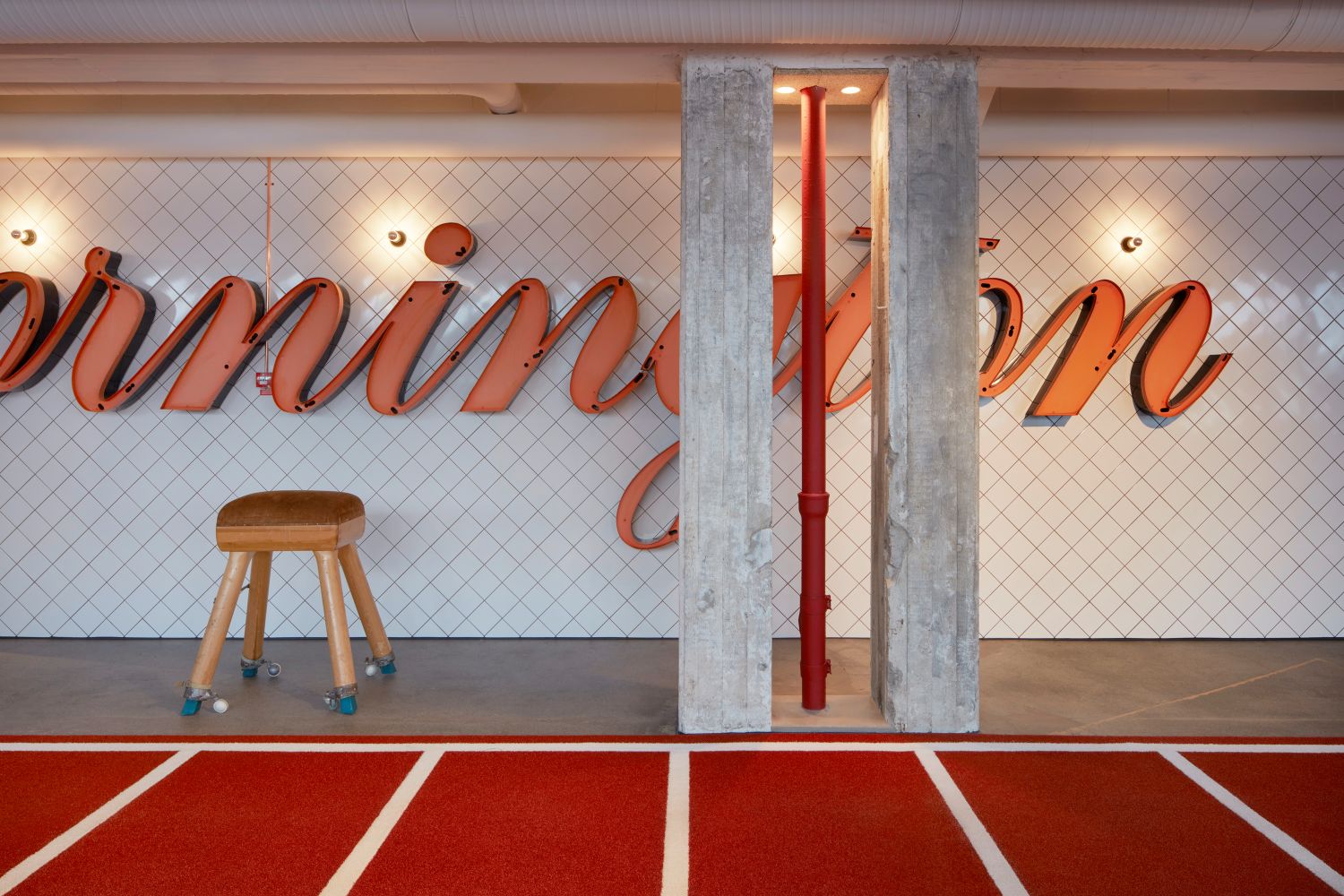 Hotel and gym concept