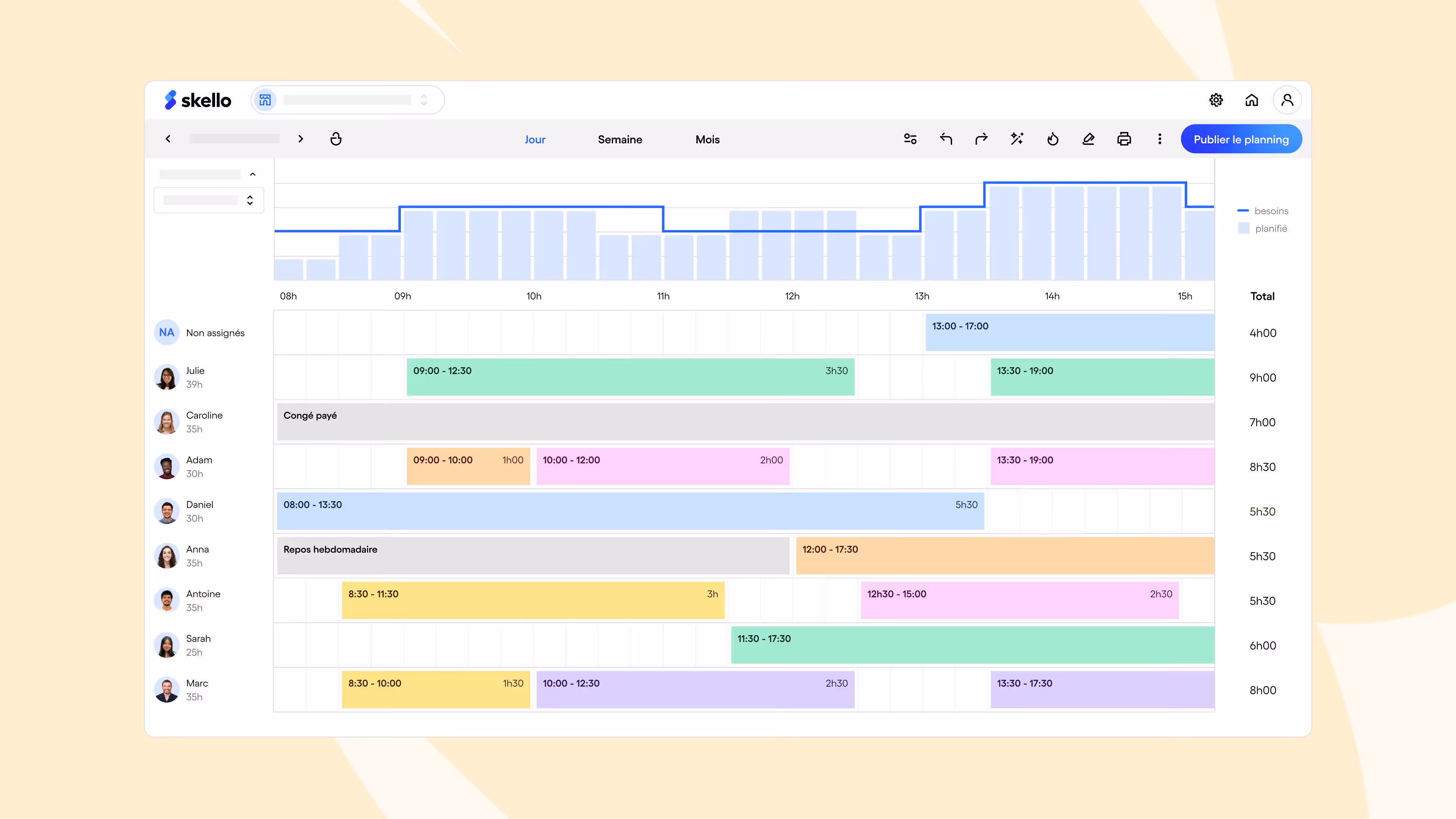 Image de couverture : Planning de travail : exemples, modèles et conseils [2026]