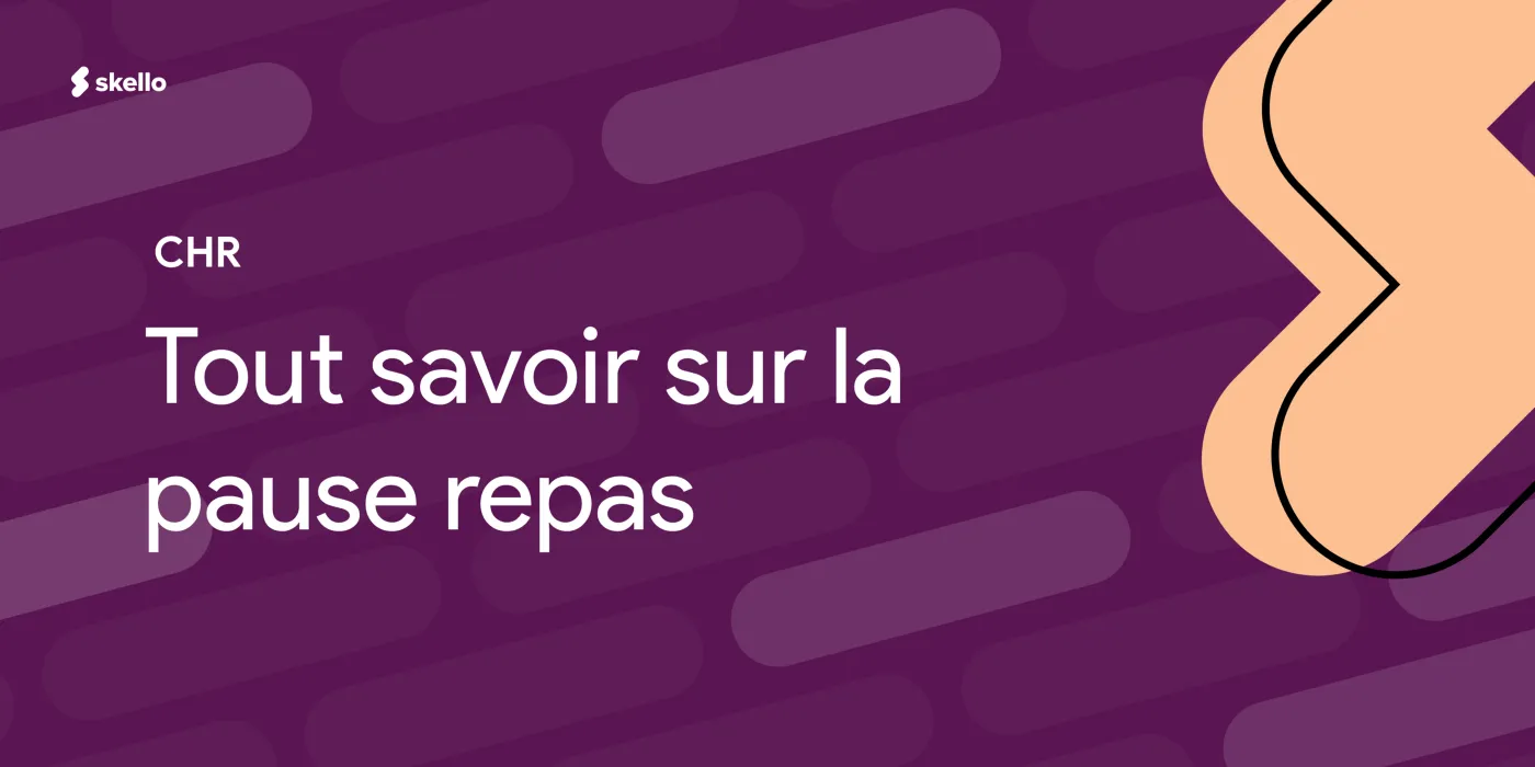 Pause repas en CHR