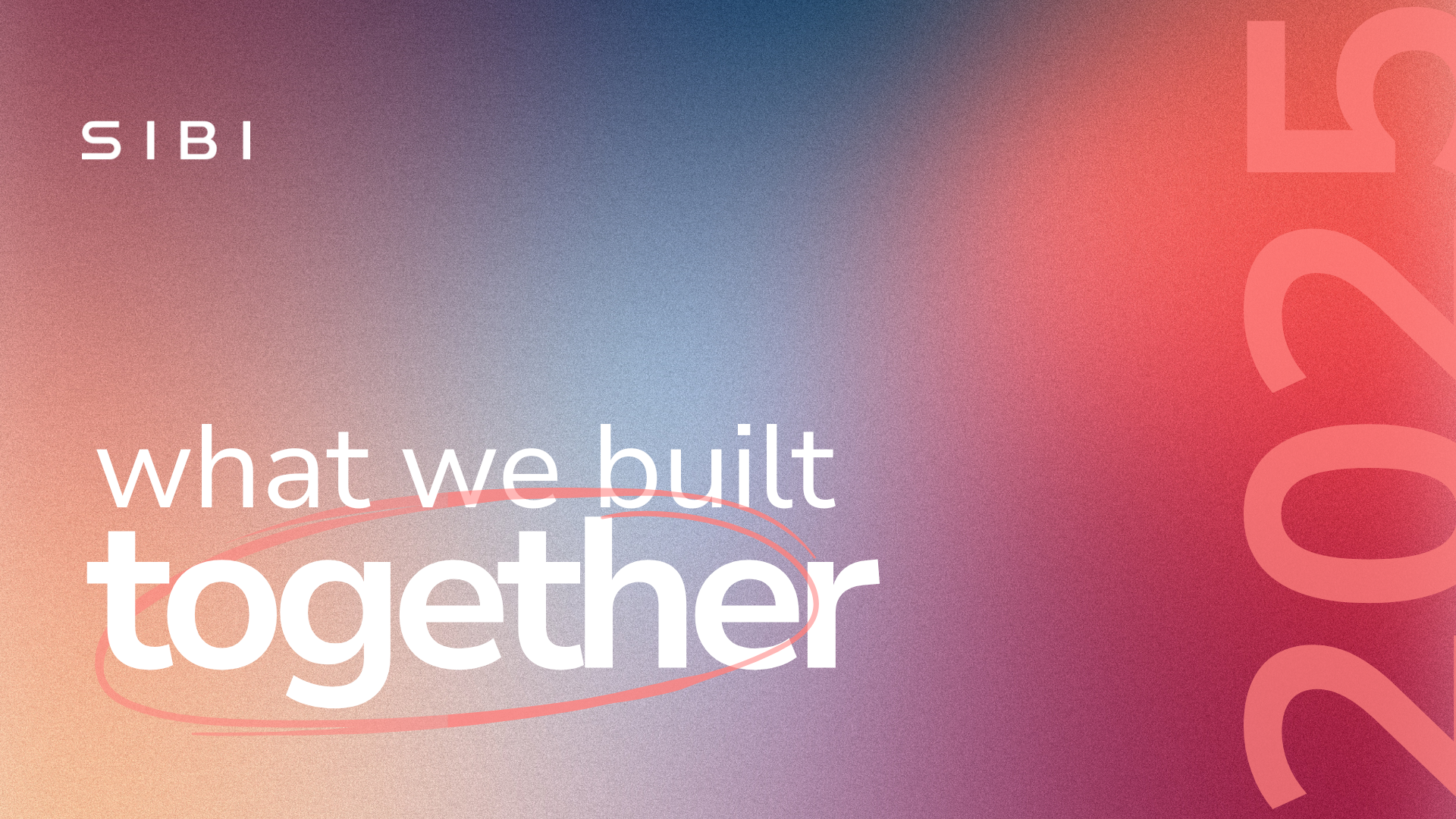 2025: What we built together