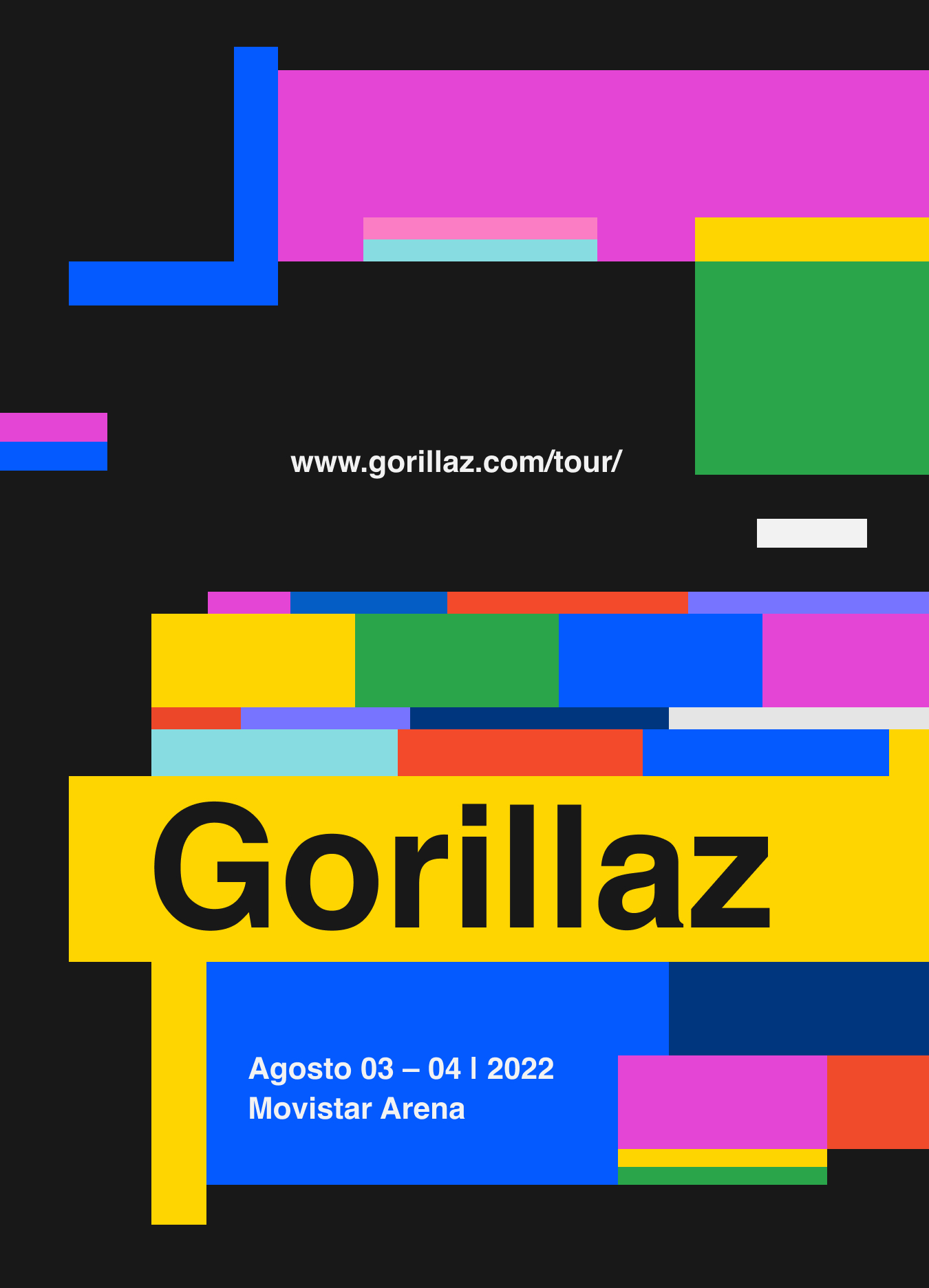 Gorillaz - Poster