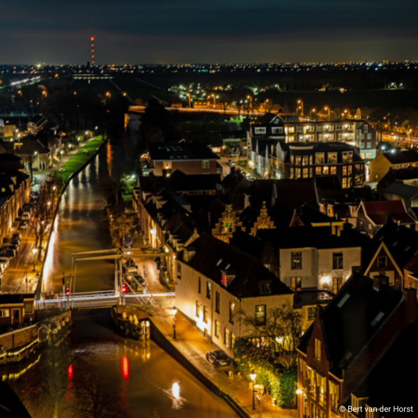 Oudewater by night