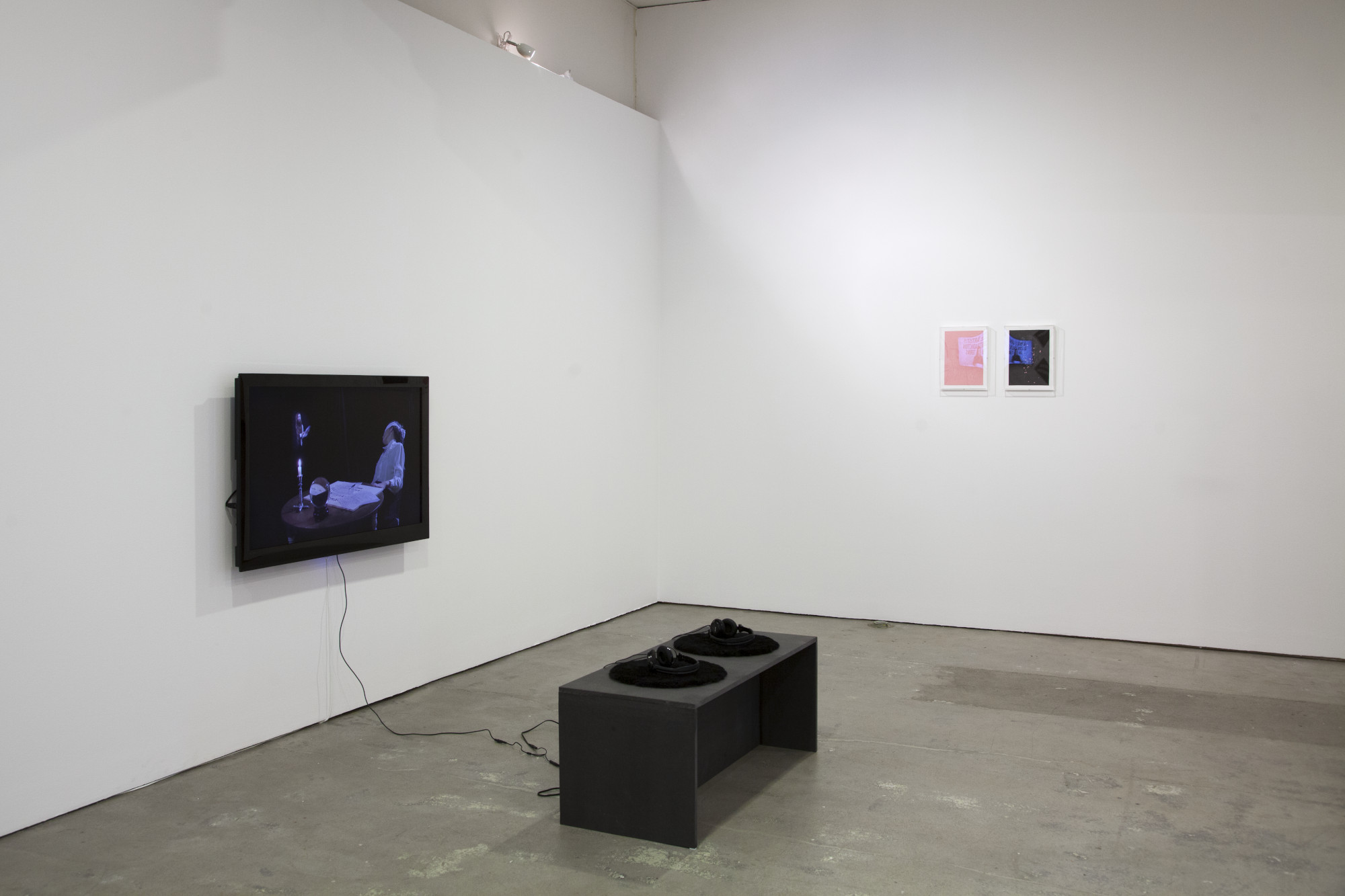 Vår vän, Valerie Solanas, installationsvy. 