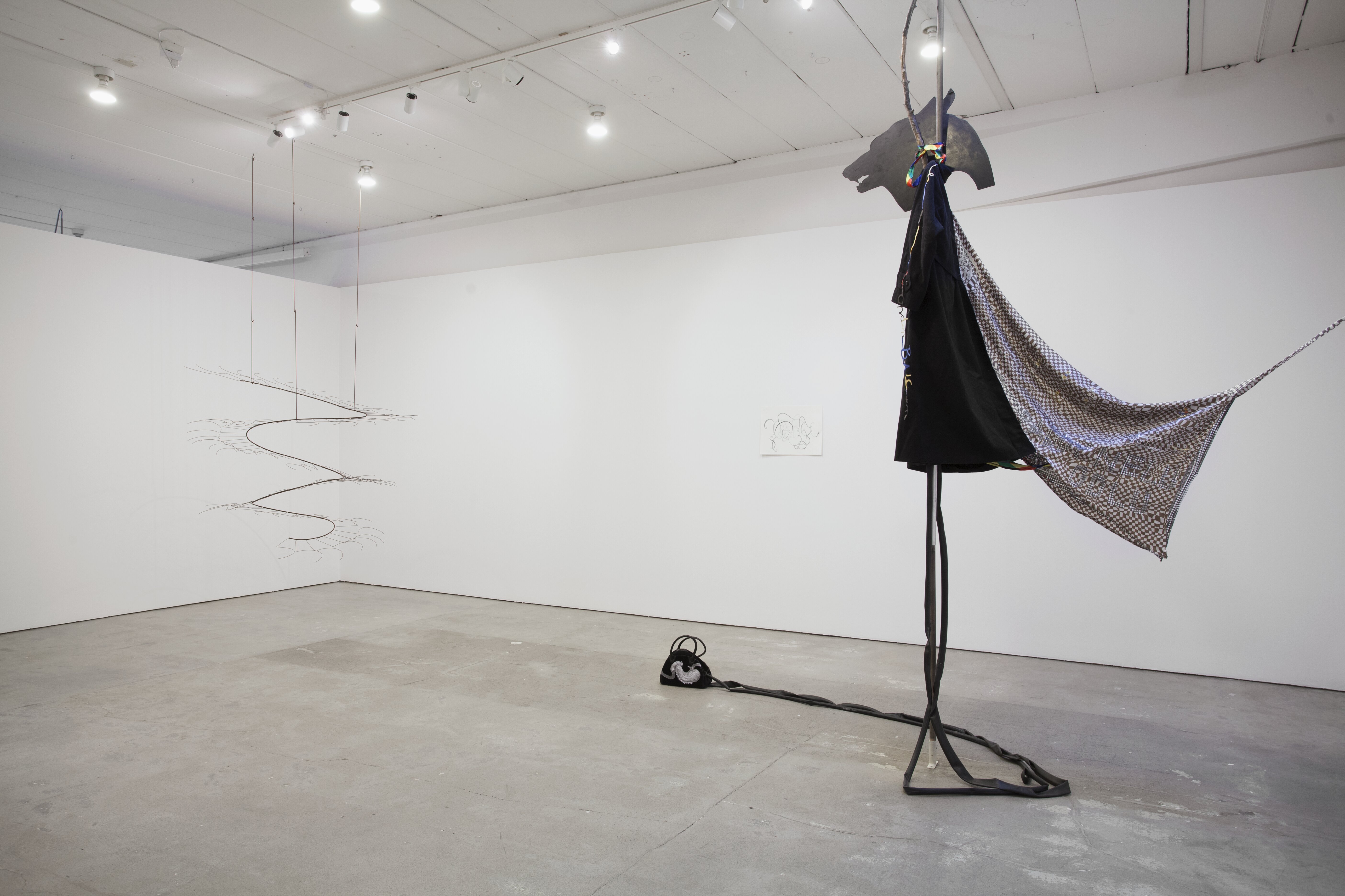 Battling with Malevolent Forces, installationsvy.
