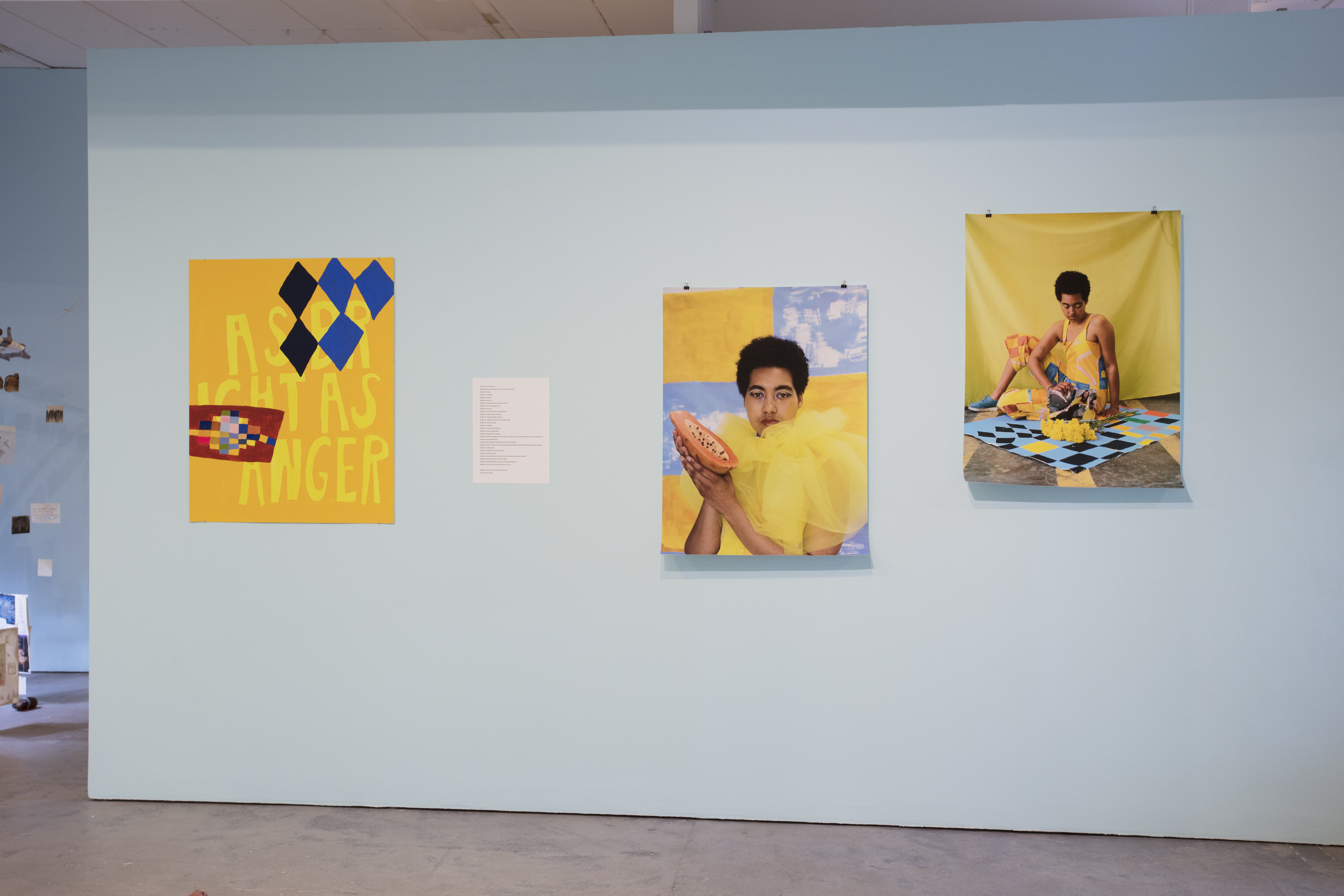 Lukaza Branfman-Verissimo, installationsvy.