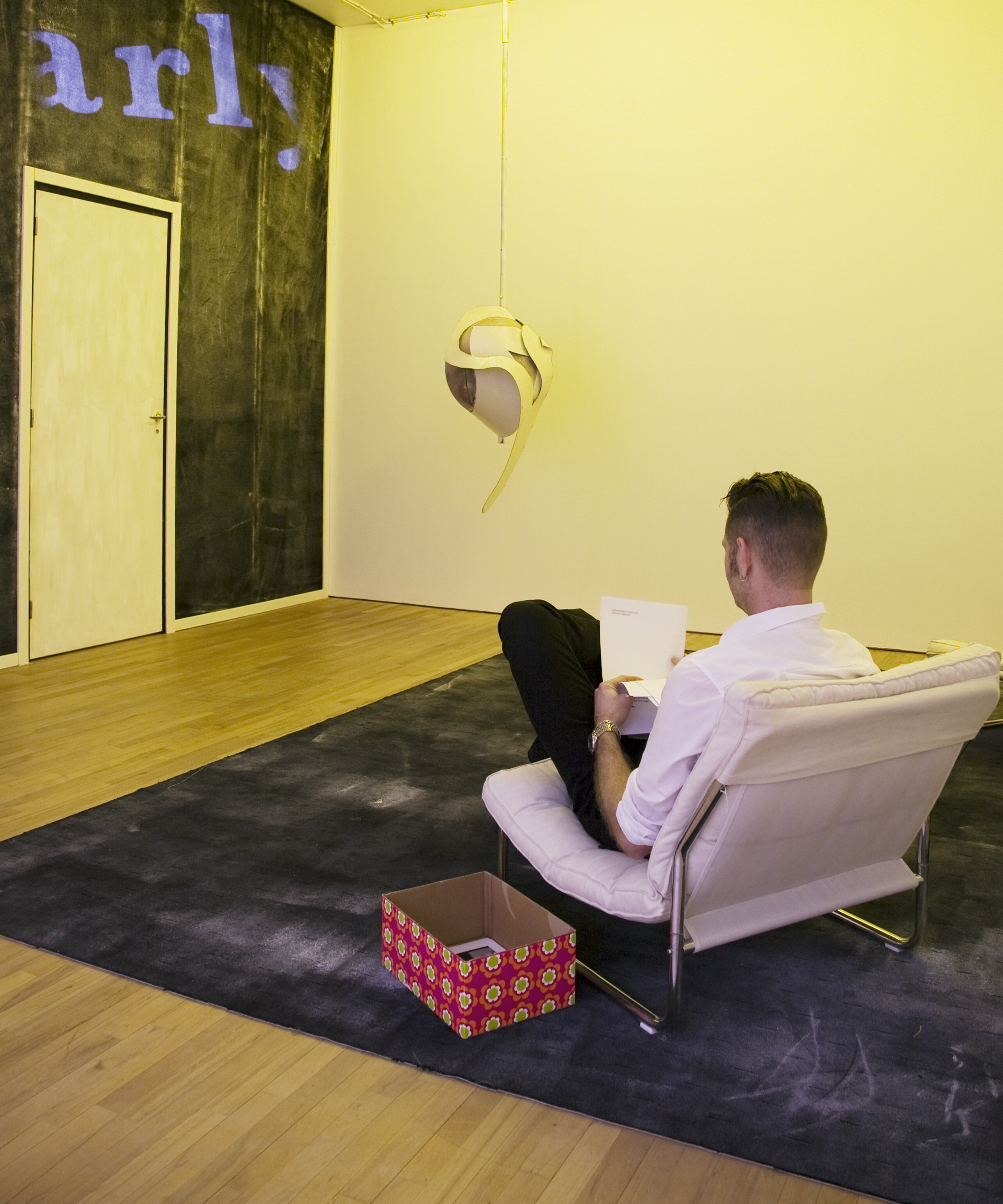 David Douard, NARROW-COLD LOVEL, 2013. Installation view. 