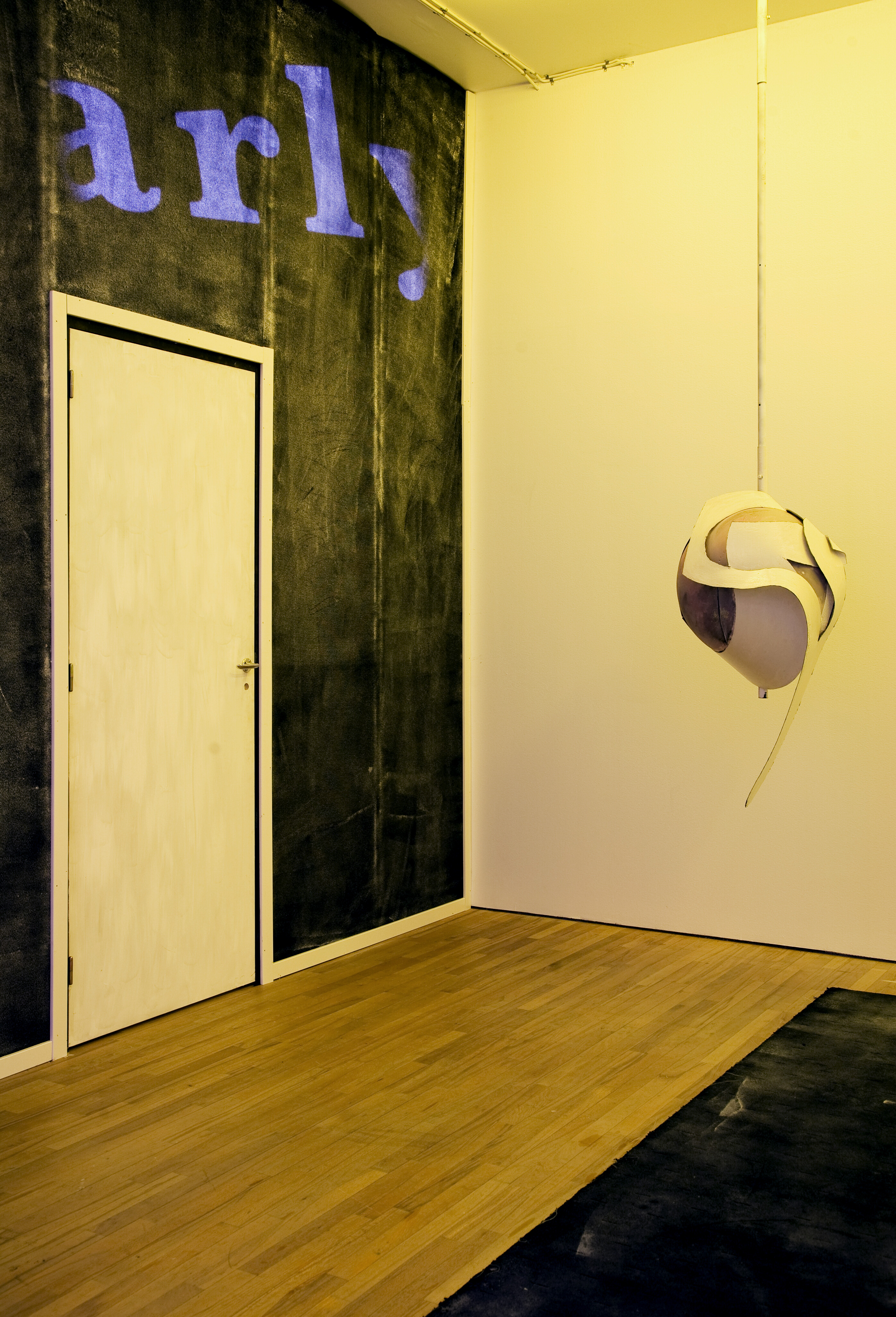 David Douard, NARROW-COLD LOVEL, 2013. Installation view. 