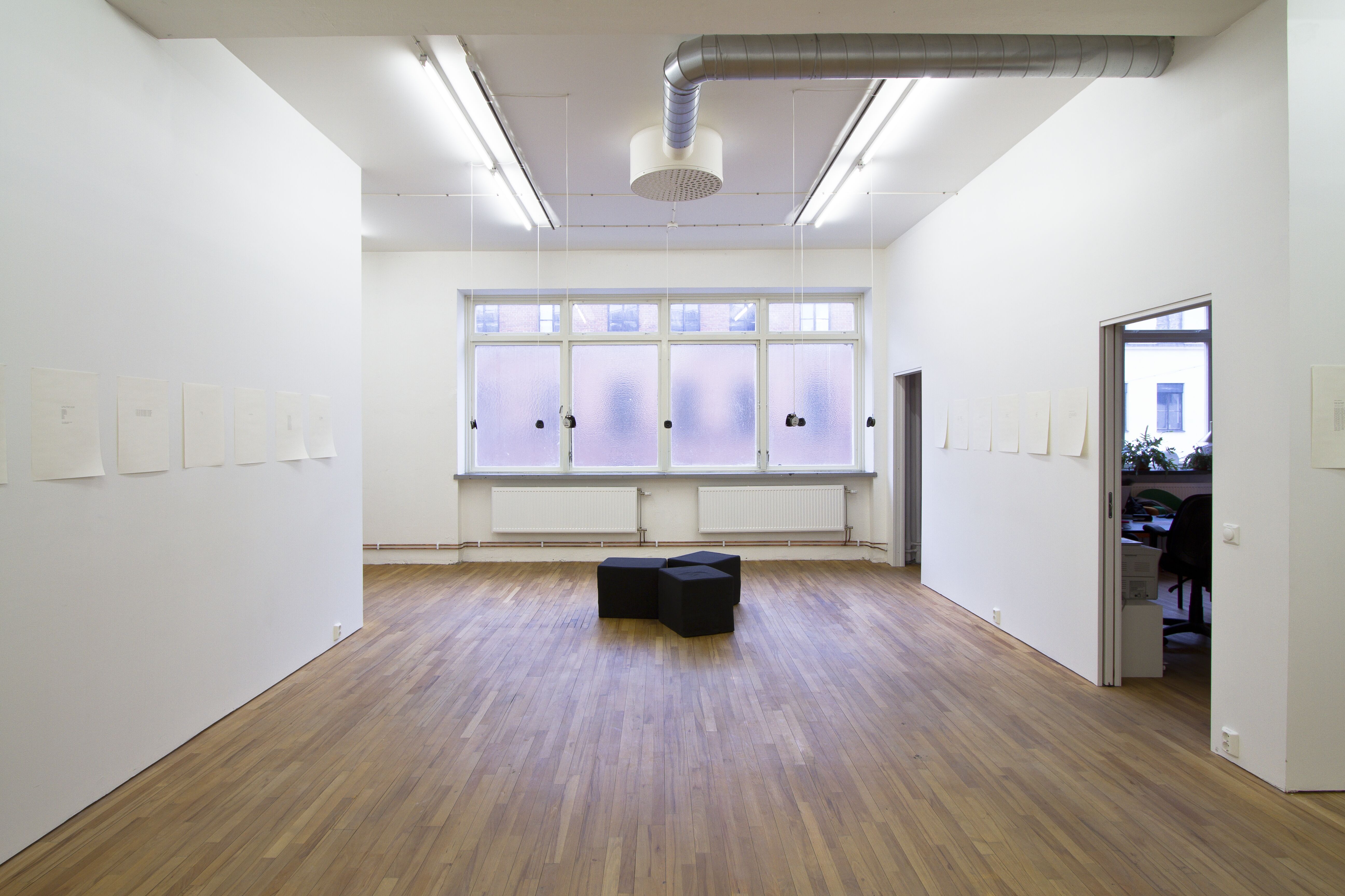 Cia Rinne, sounds for soloists. Installationsvy.