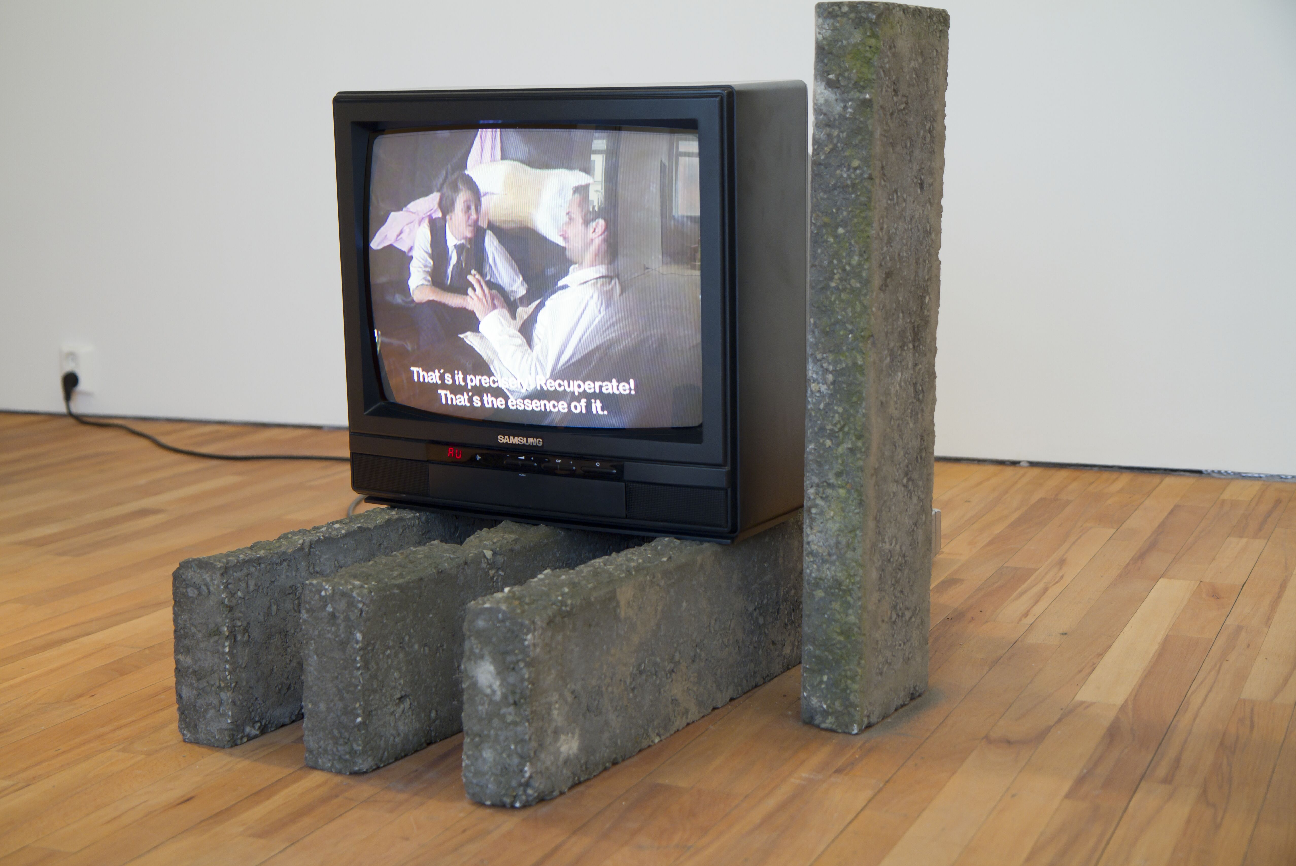 Kerstin Cmelka, Liebelei/Flirtations, 2008. Installationsvy.