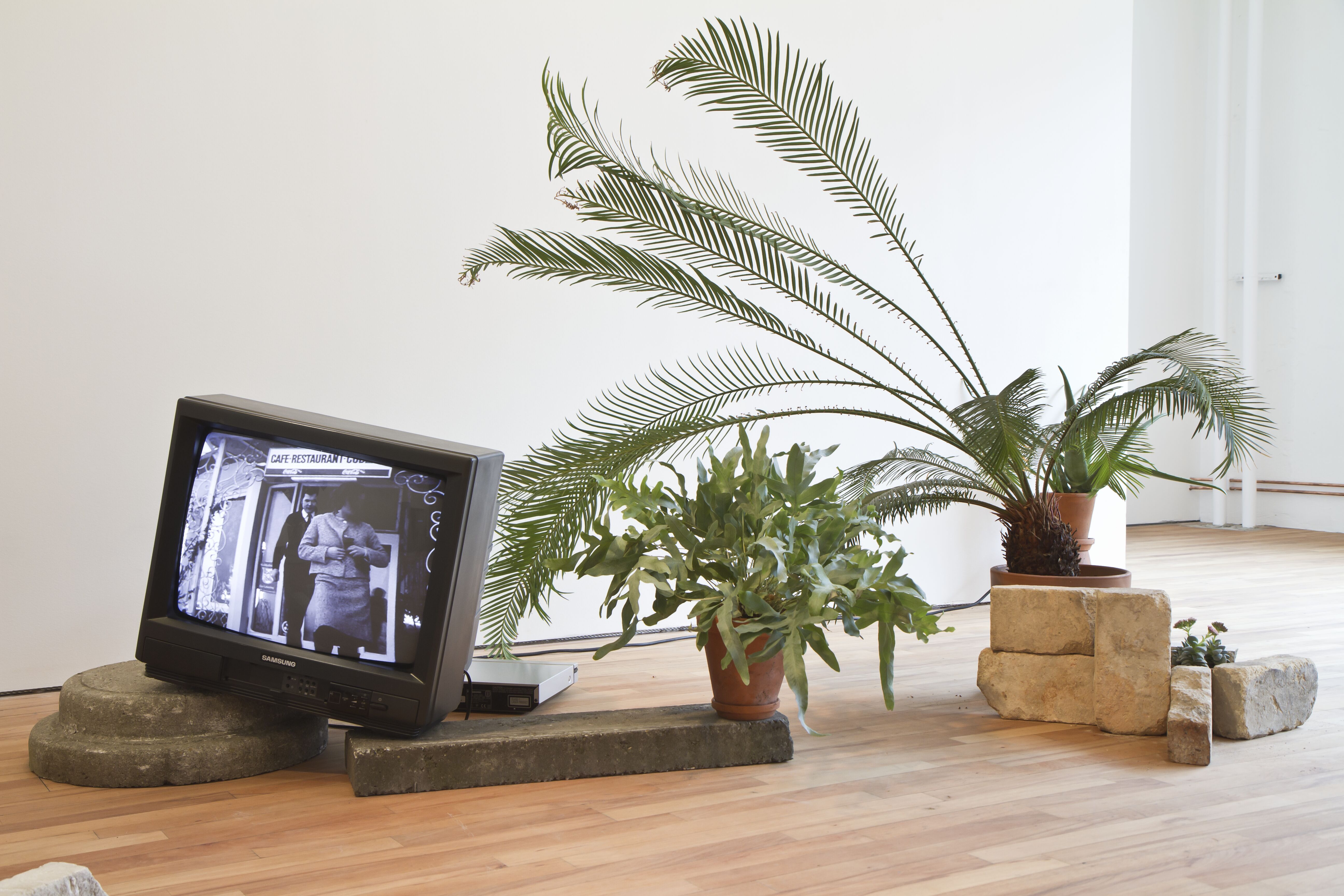 Kerstin Cmelka, Step in Shelter. Installationsvy.