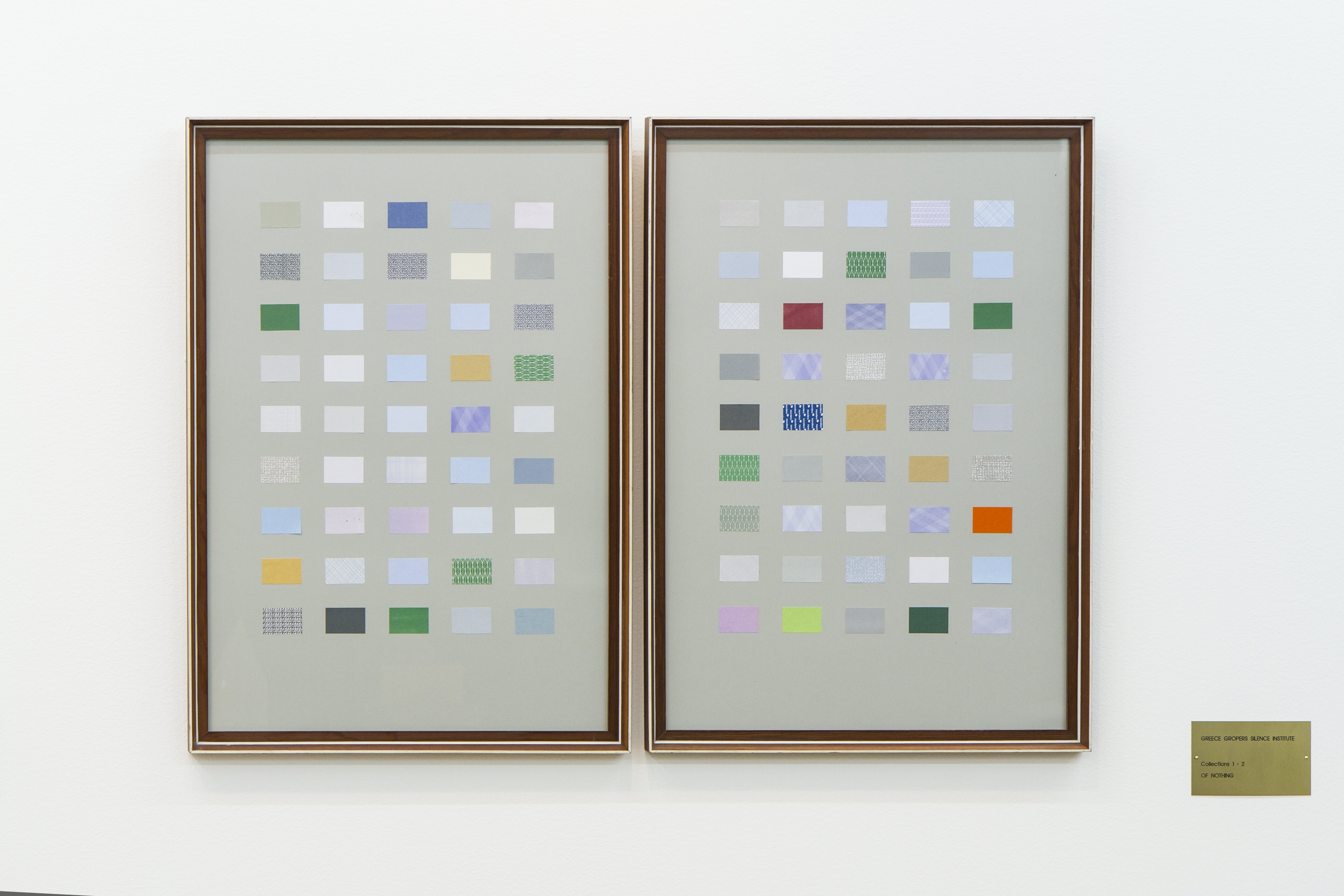 Jeuno JE Kim & Lasse Krog Møller, Greece Gropers Foundation, 2012. Greece Gropers Silence Institute, Collection 1-2, of Nothing.