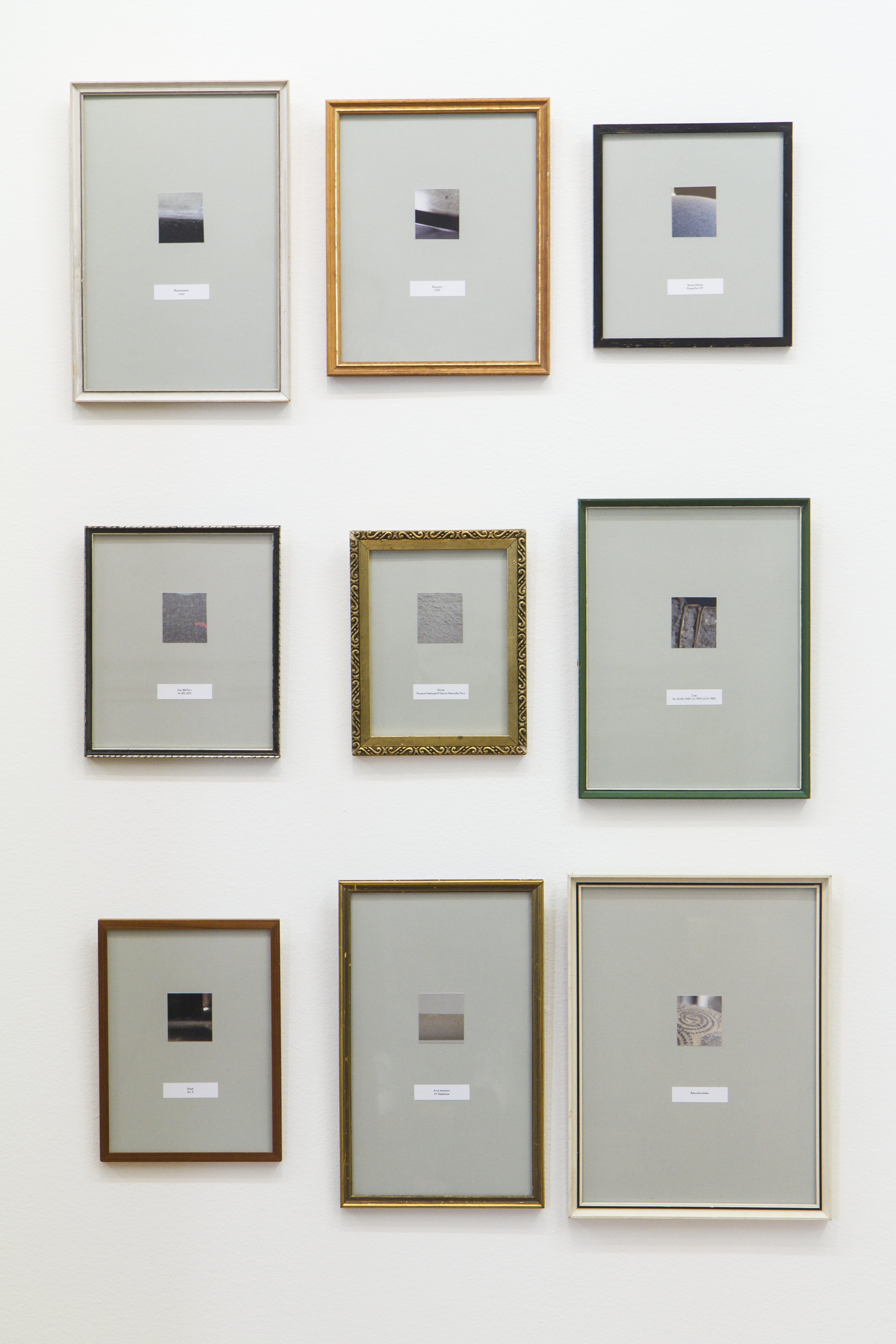 Jeuno JE Kim & Lasse Krog Møller, Greece Gropers Foundation, 2012. Dust Museum, Collection 1-9, Dust on (every)thing.