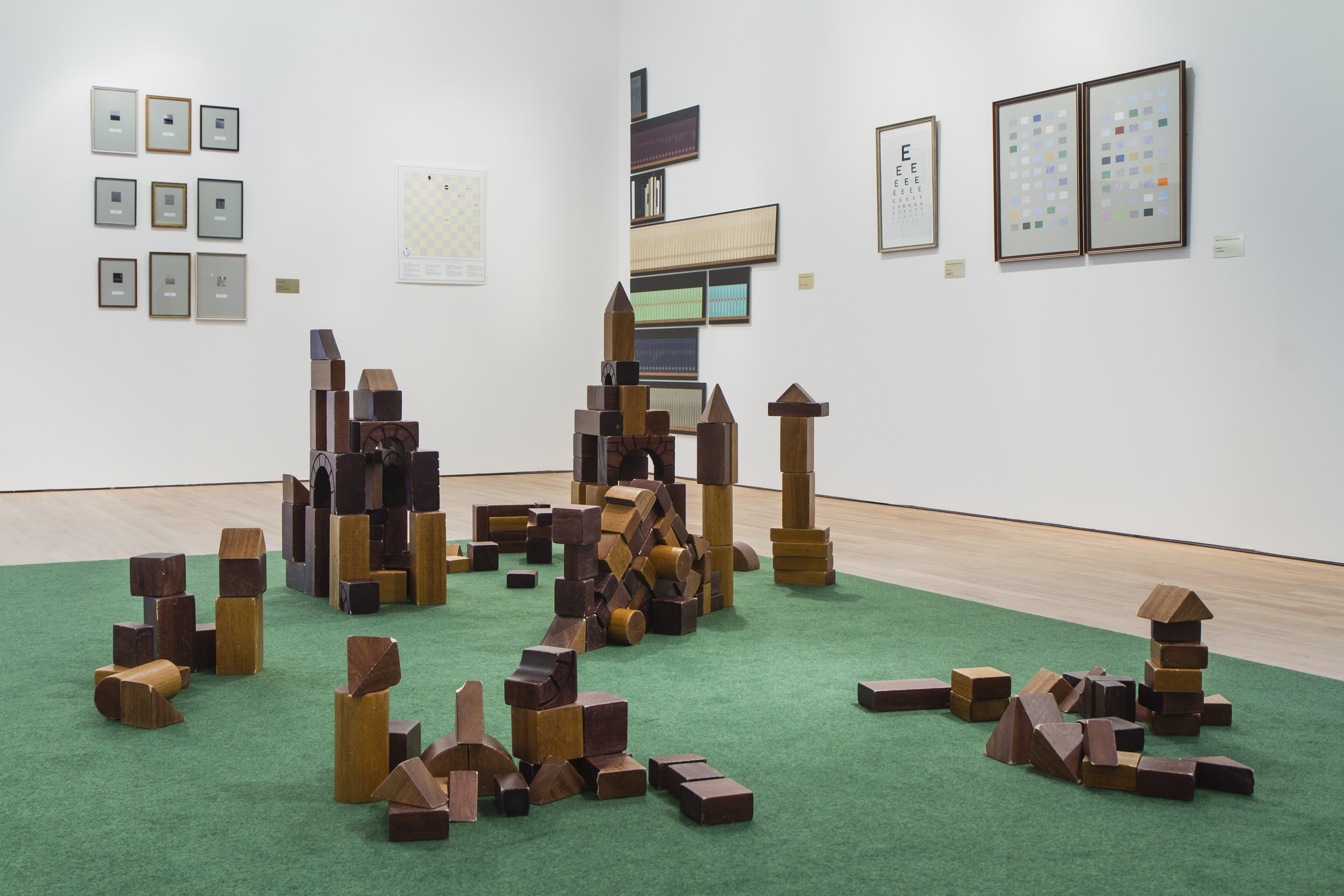 E as in Invisible, E as in Invincible, E as in Disappear. Installation view.